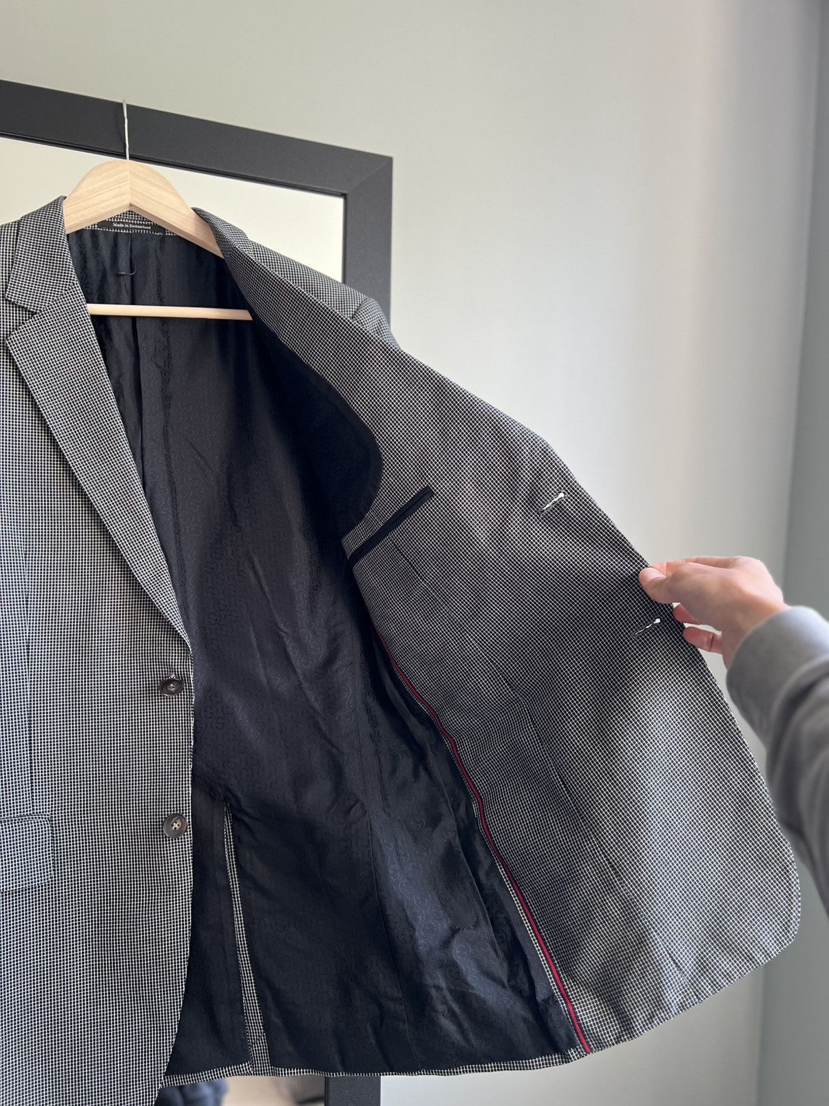 Gucci Gucci by Tom Ford Cell Suit Blazer Size 48R - 3 Thumbnail