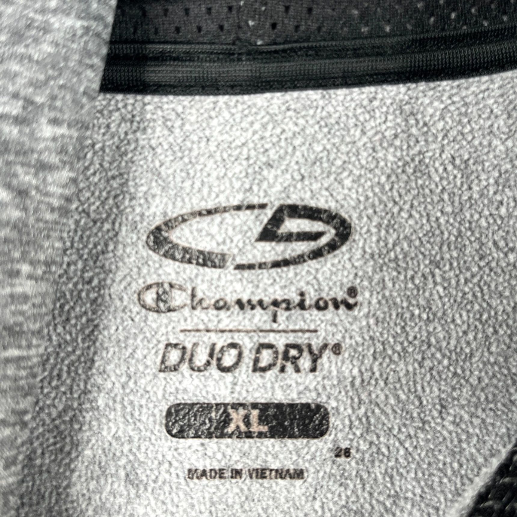 Champion Champion Hoodie Mens XL Gray Duo Dry Pullover Sweatshirt Pocket Hooded Size US XL / EU 56 / 4 - 4 Thumbnail