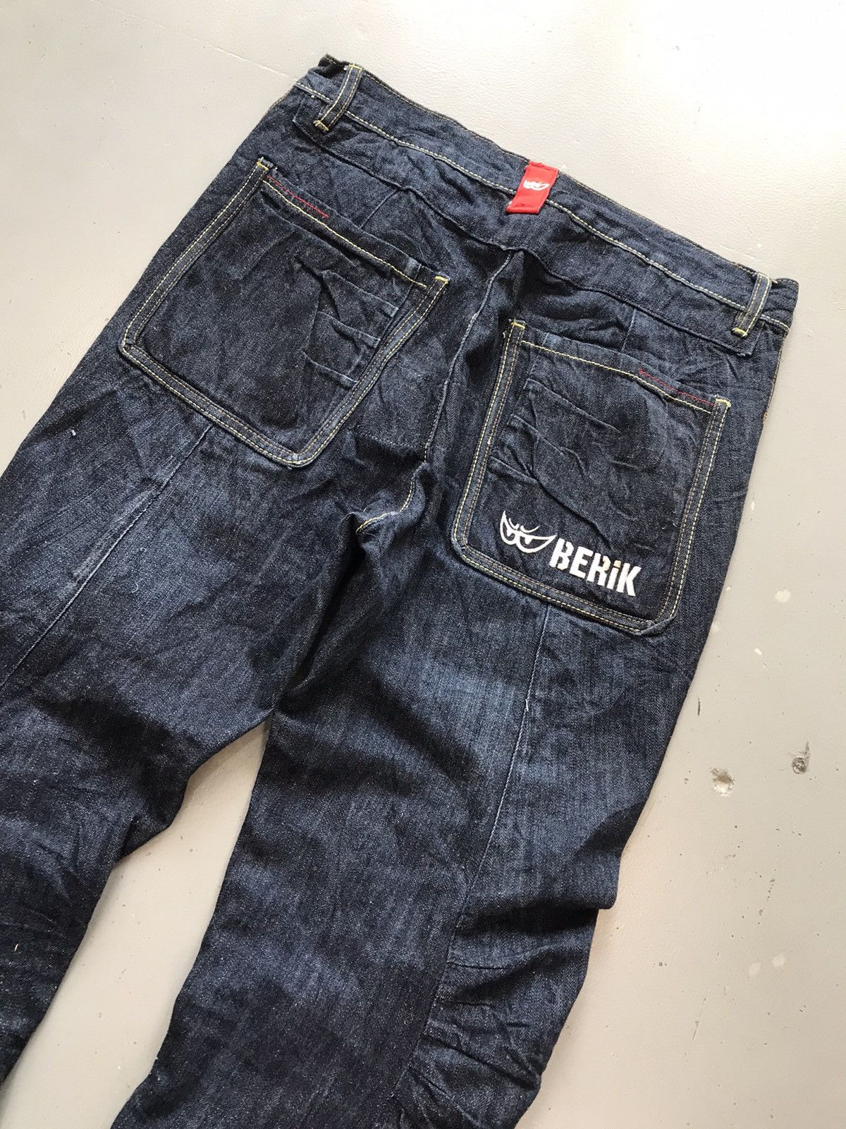 JNCO × Southpole × Vintage Vintage Berik racing stylish Y2K denim pant Size US 34 / EU 50 - 11 Thumbnail