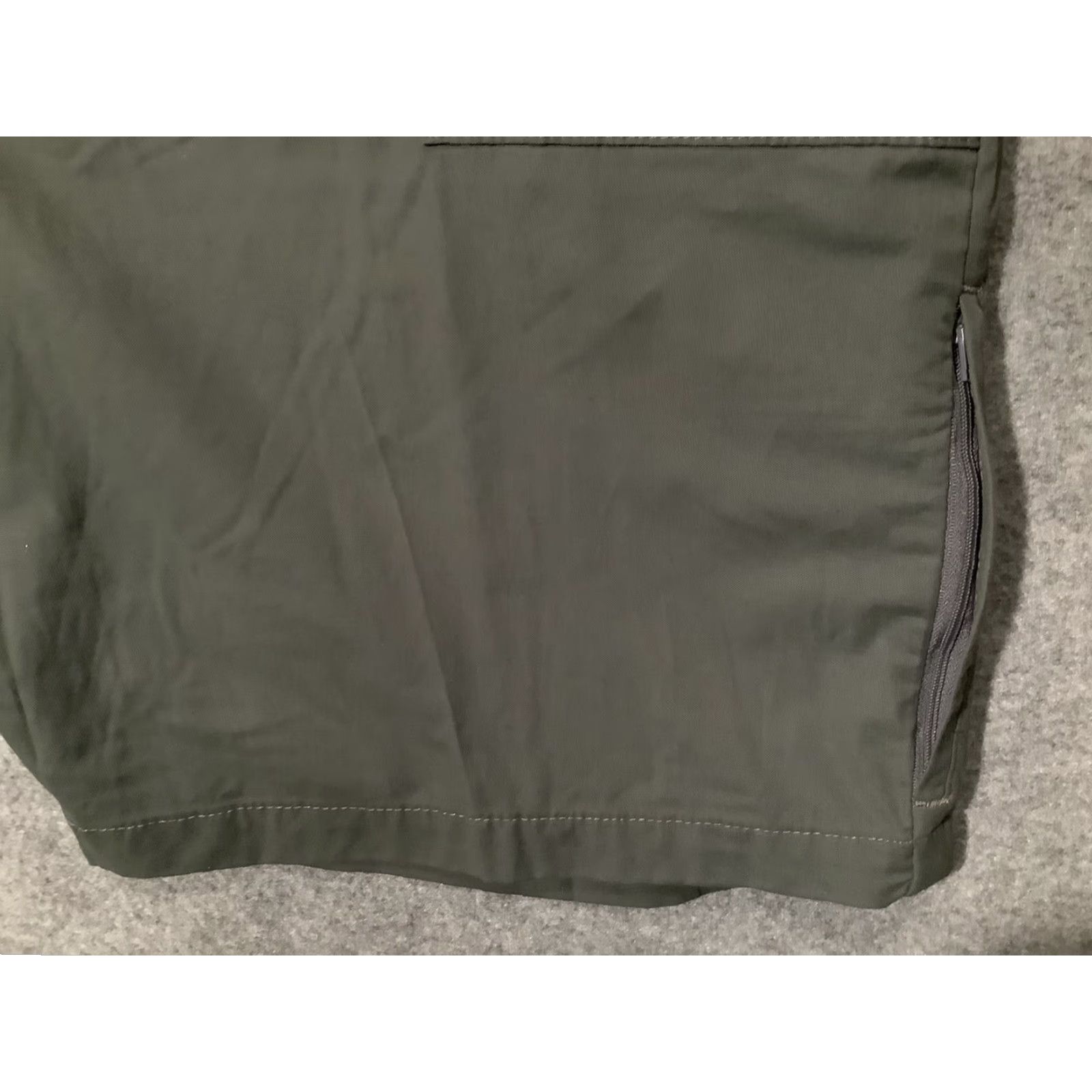 Wrangler Wrangler Gray Shorts Bermuda Relaxed 46 Men Cotton Nylon Spandex Flex Logo Cargo Pockets Casual Slim Size US 30 / EU 46 - 2 Thumbnail