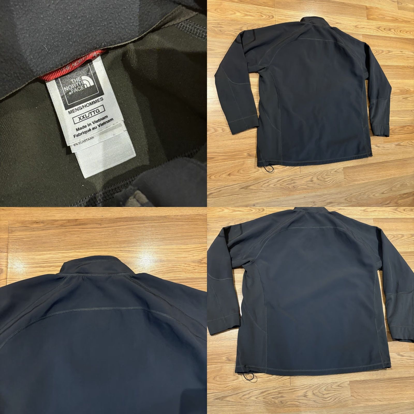 The North Face The North Face Soft Shell Gray 1/4 Zip Pullover Logo Men’s Size XXL Size US XXL / EU 58 / 5 - 8 Thumbnail
