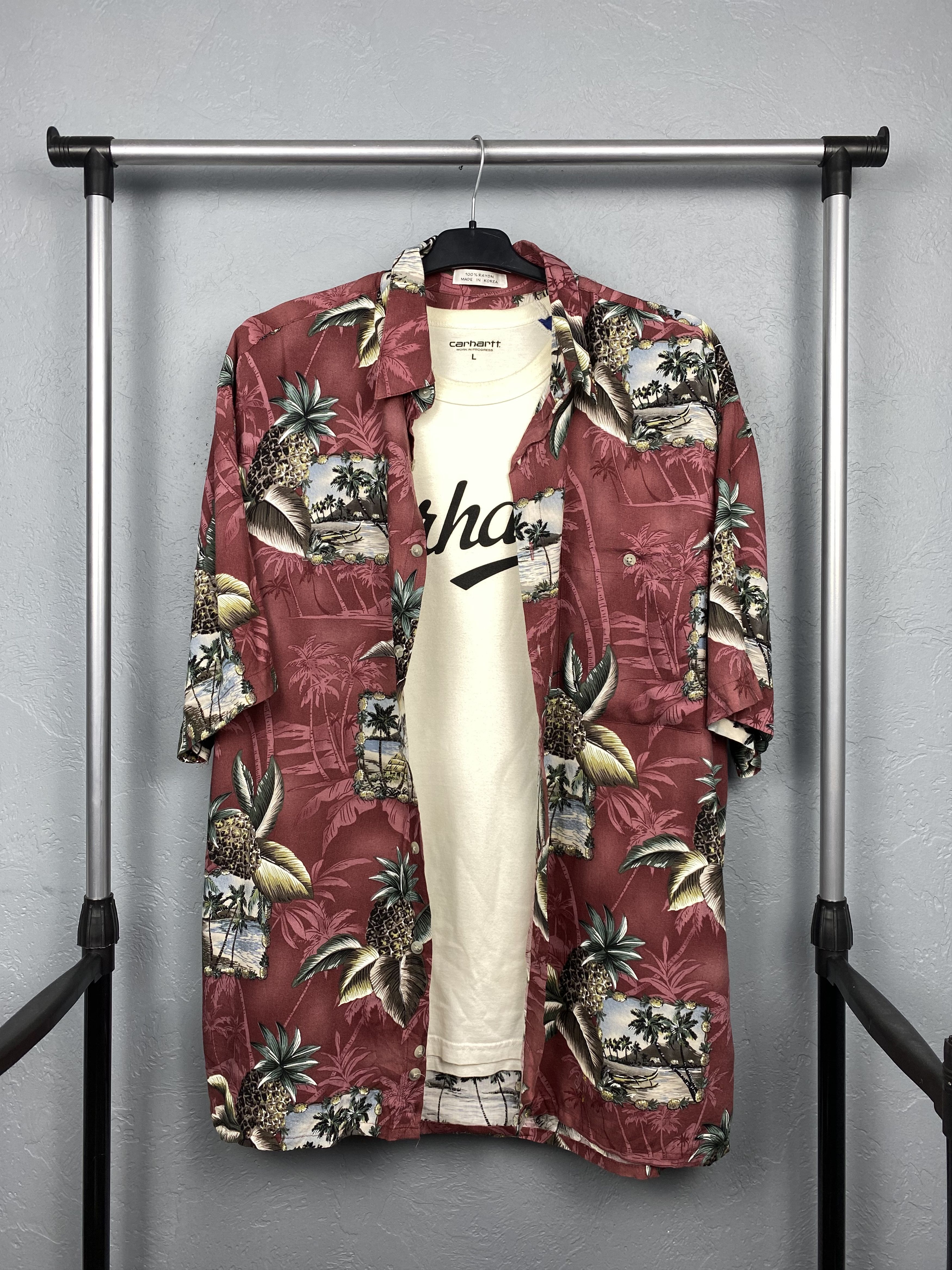 Pierre Cardin × Vintage Pierre Cardin Vintage Hawaiian Shirt Y2K Size US XL / EU 56 / 4 - 1 Thumbnail