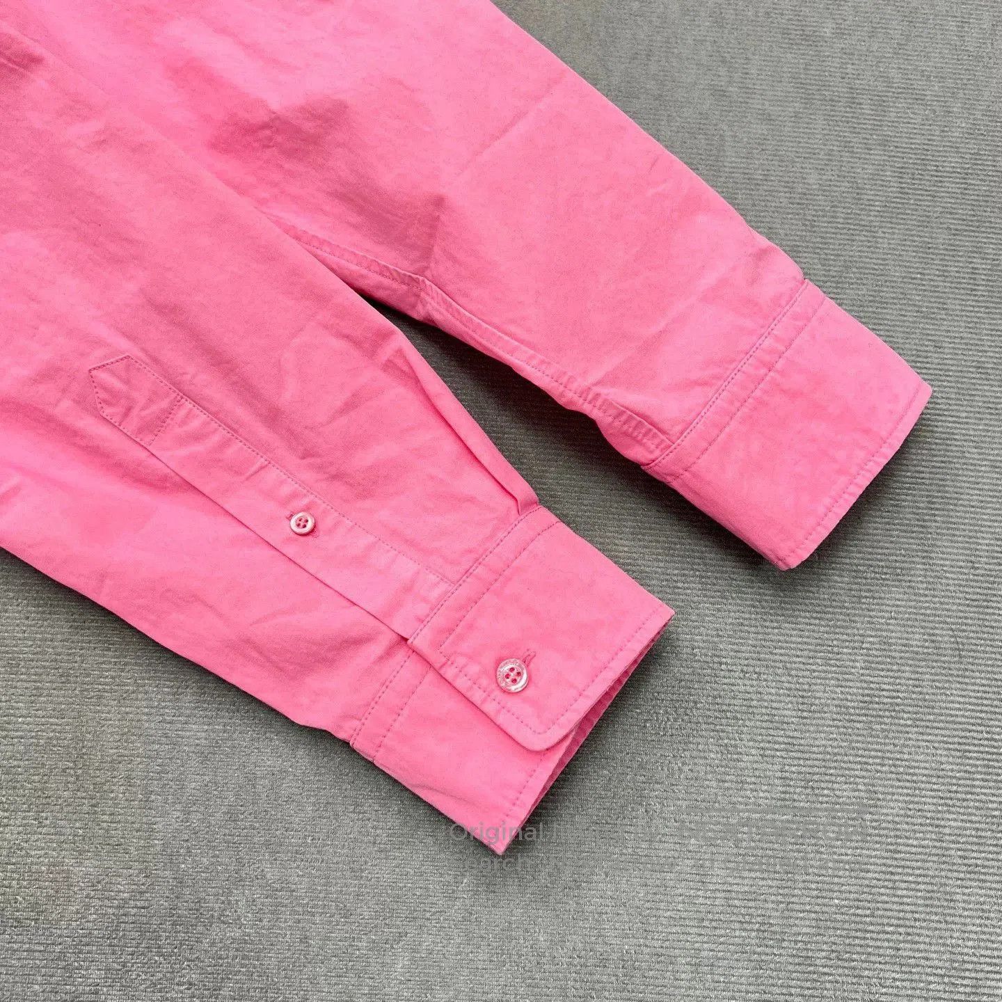 Balenciaga Balenciaga Pink Long Logo Print Shirt. Size XS / US 0-2 / IT 36-38 - 4 Thumbnail