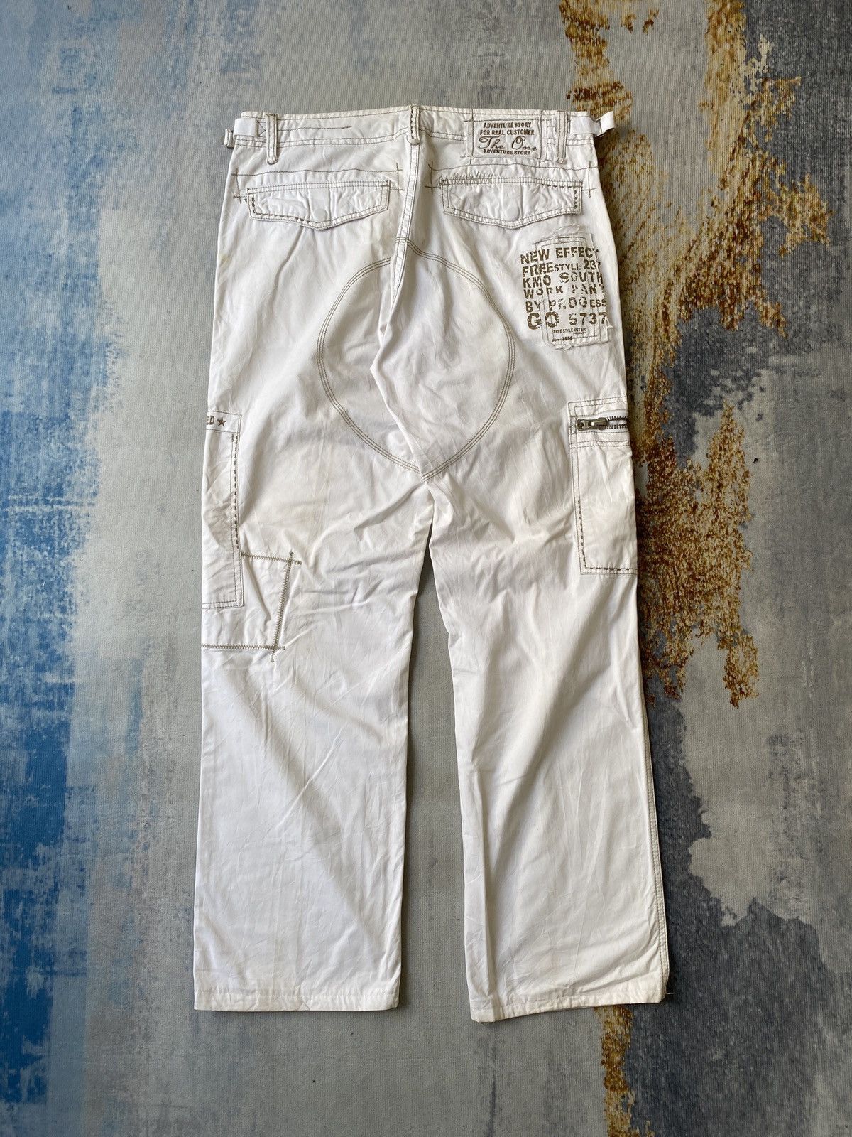 If Six Was Nine × Japanese Brand × Seditionaries 2000s - The One Multipocket Cargo Punk Design Pant Size US 32 / EU 48 - 4 Thumbnail