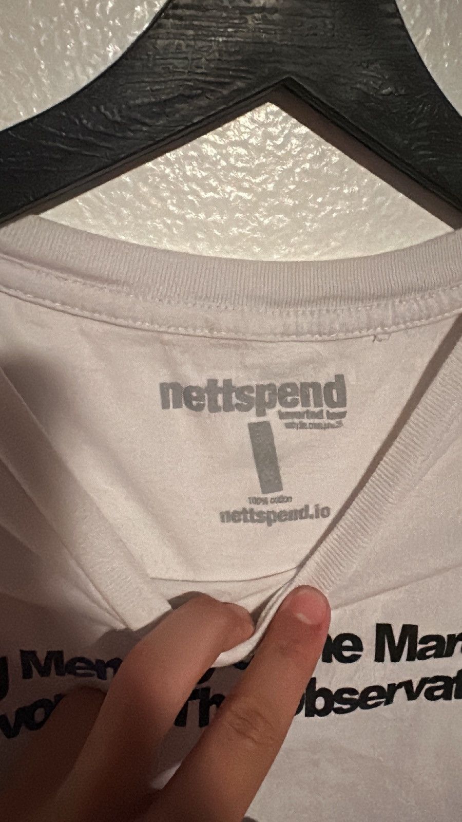 Rap Tees *EXCLUSIVE* Nettspend Santa Ana concert merch Size US L / EU 52-54 / 3 - 3 Thumbnail