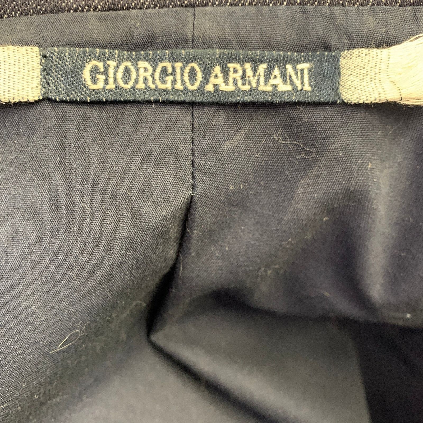 Giorgio Armani GIORGIO ARMANI Size 6 Indigo Denim Military Jacket Size M / US 6-8 / IT 42-44 - 5 Thumbnail