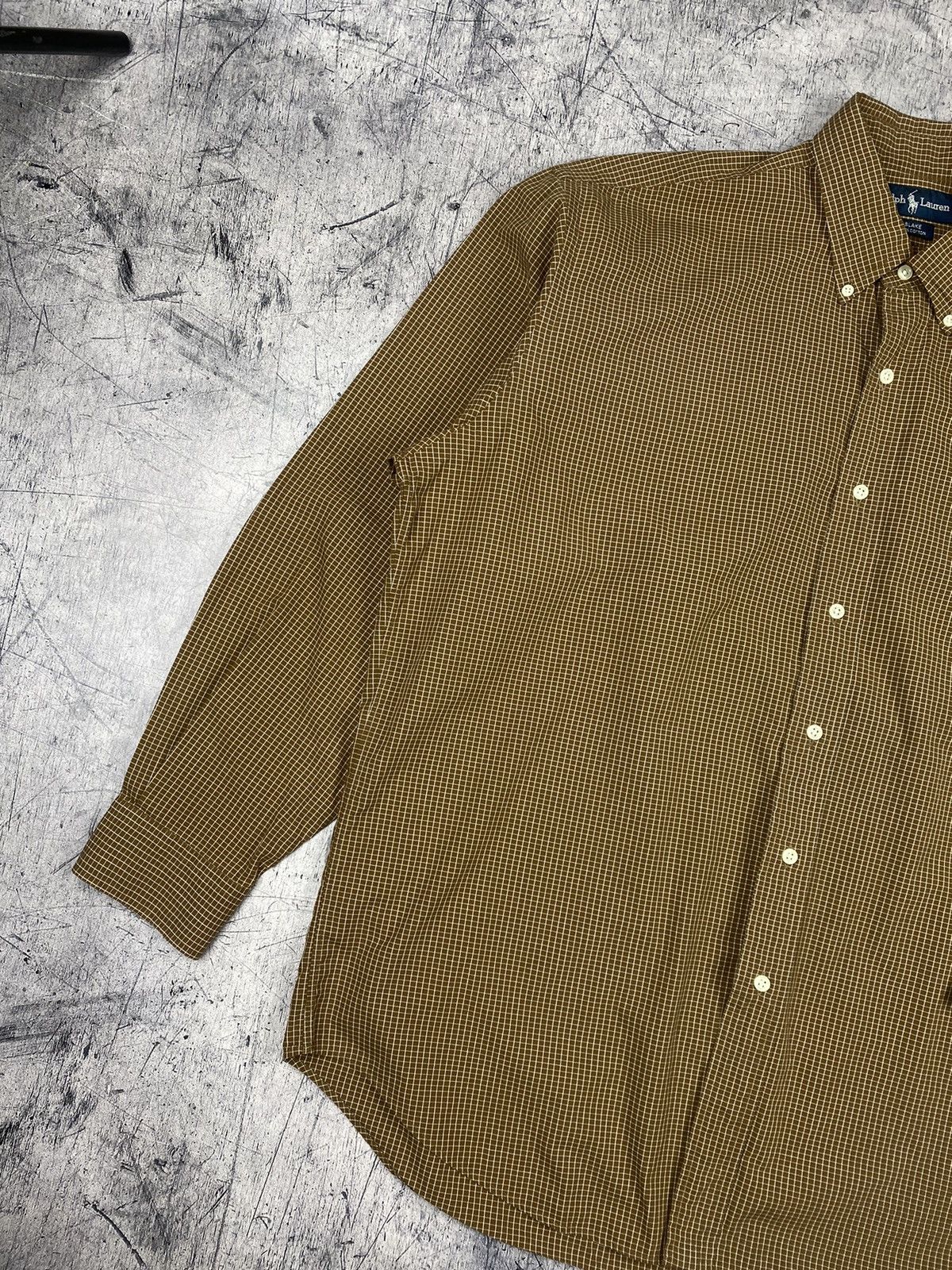 Lauren Ralph Lauren POLO RALPH LAUREN Checkered Button Up Shirt brown Size US L / EU 52-54 / 3 - 3 Thumbnail