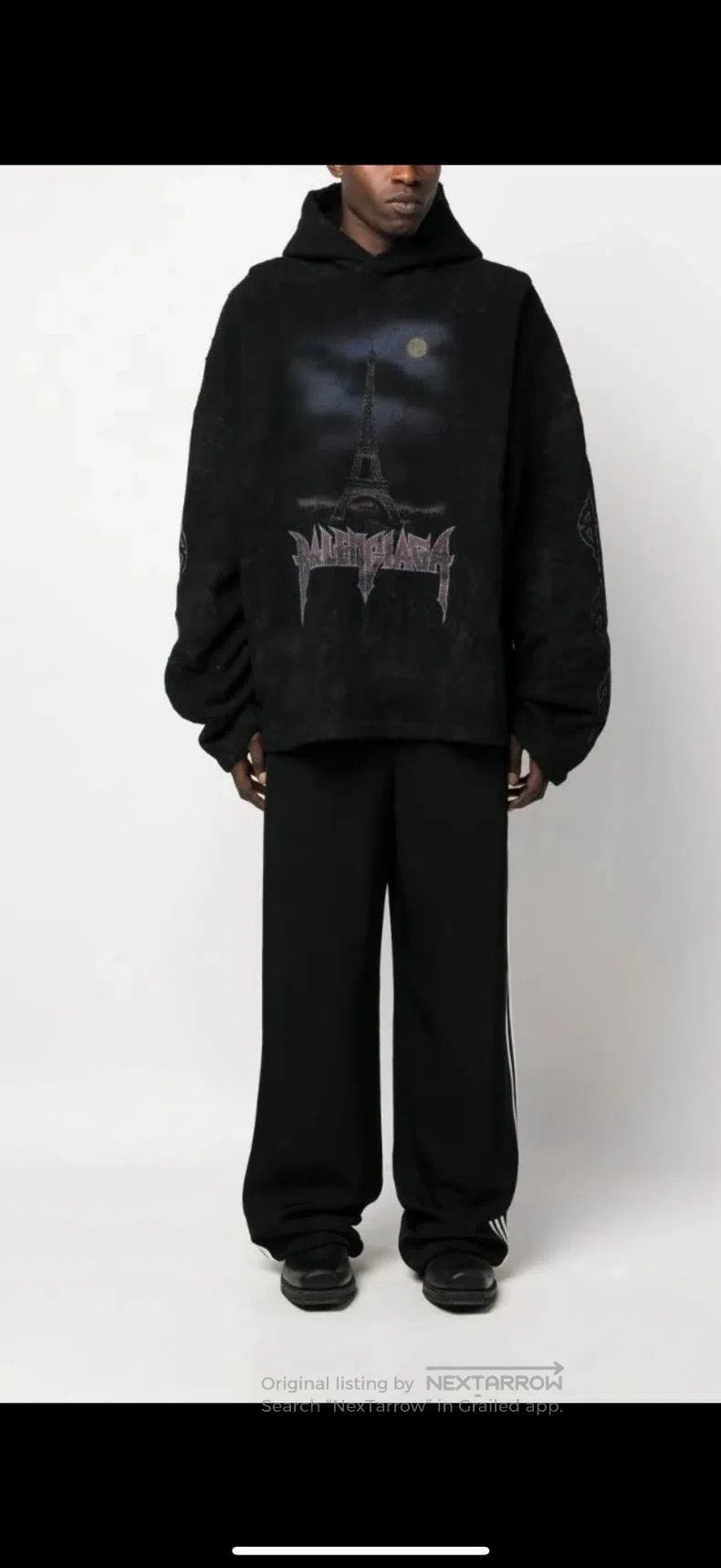 Balenciaga Balenciaga Fleece tower sweater aged mud-dye sweater hoode Size US M / EU 48-50 / 2 - 5 Thumbnail