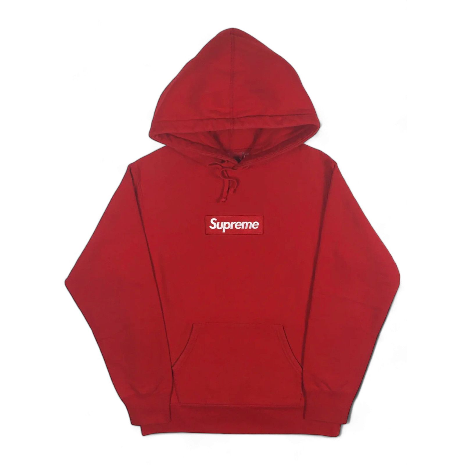 Supreme 2016 Supreme Red Box Logo Hoodie Size US M / EU 48-50 / 2 - 1 Thumbnail
