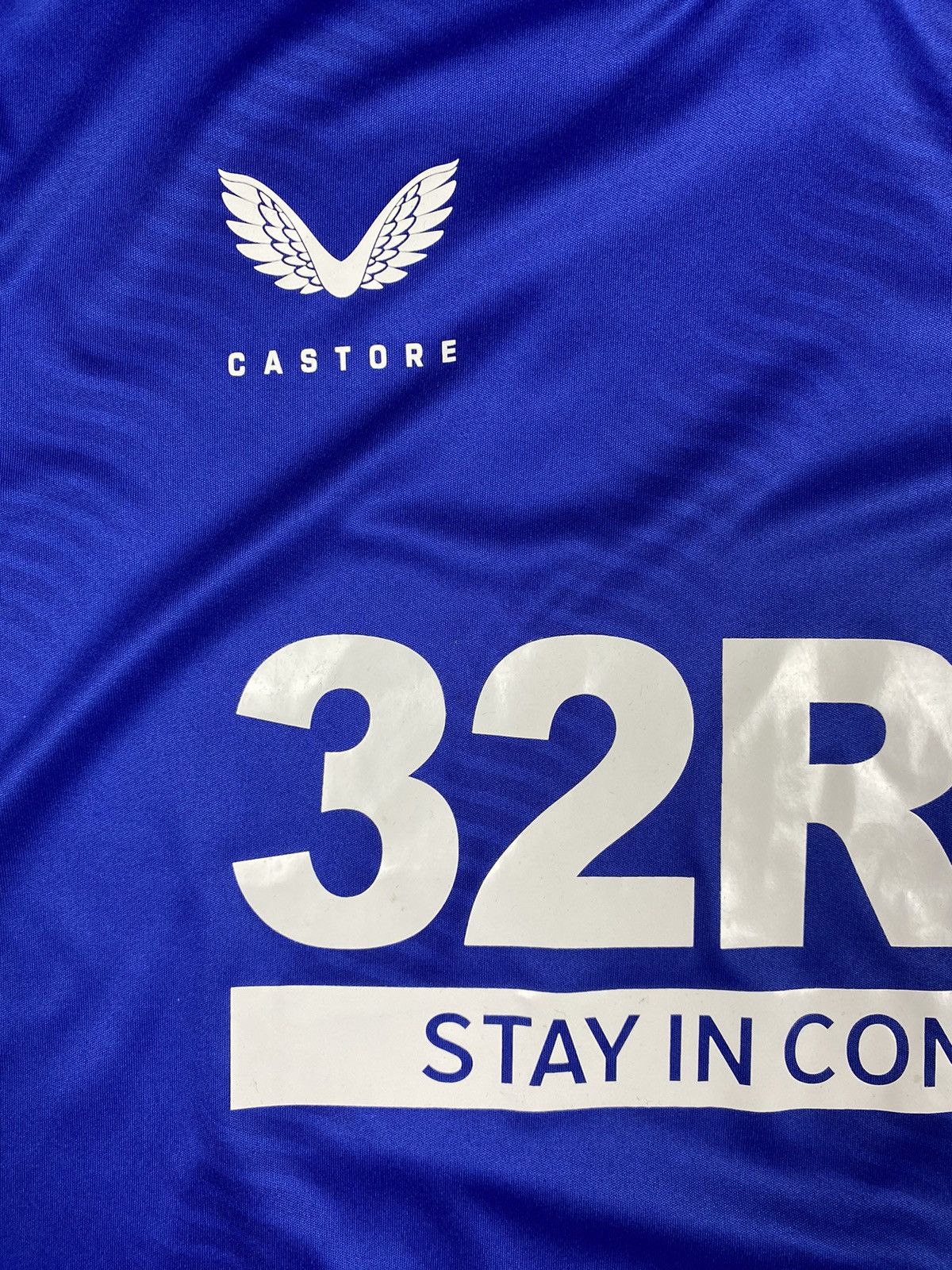 Other 2020 2021 Rangers Glasgow Castore Home Soccer Jersey Shirt Size US L / EU 52-54 / 3 - 6 Thumbnail