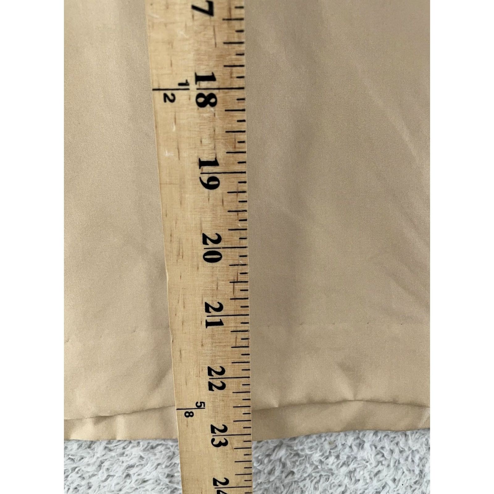 J.Crew J.Crew Blouse Top Women's 2 Beige Silk Sleeveless Round Neck Ruffle Applique Sleeveless Shirt Women Beige Silk Blouse 2 Size XS / US 0-2 / IT 36-38 - 5 Thumbnail