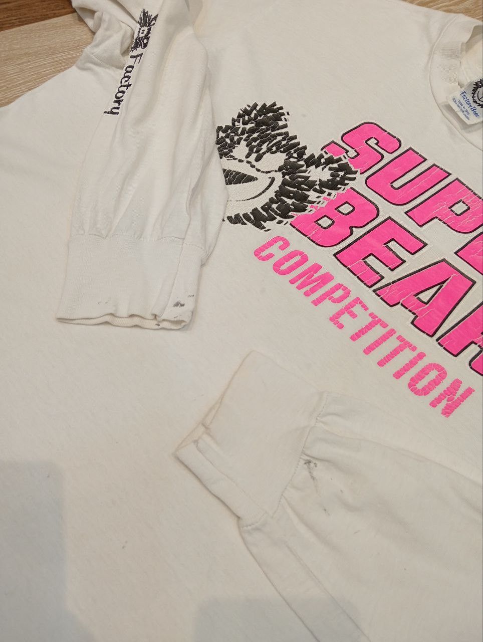 Vintage VINTAGE 90S SUPER BEAR FACTORY BEAR BMX TSHIRT - SIZE L Size US L / EU 52-54 / 3 - 11 Thumbnail