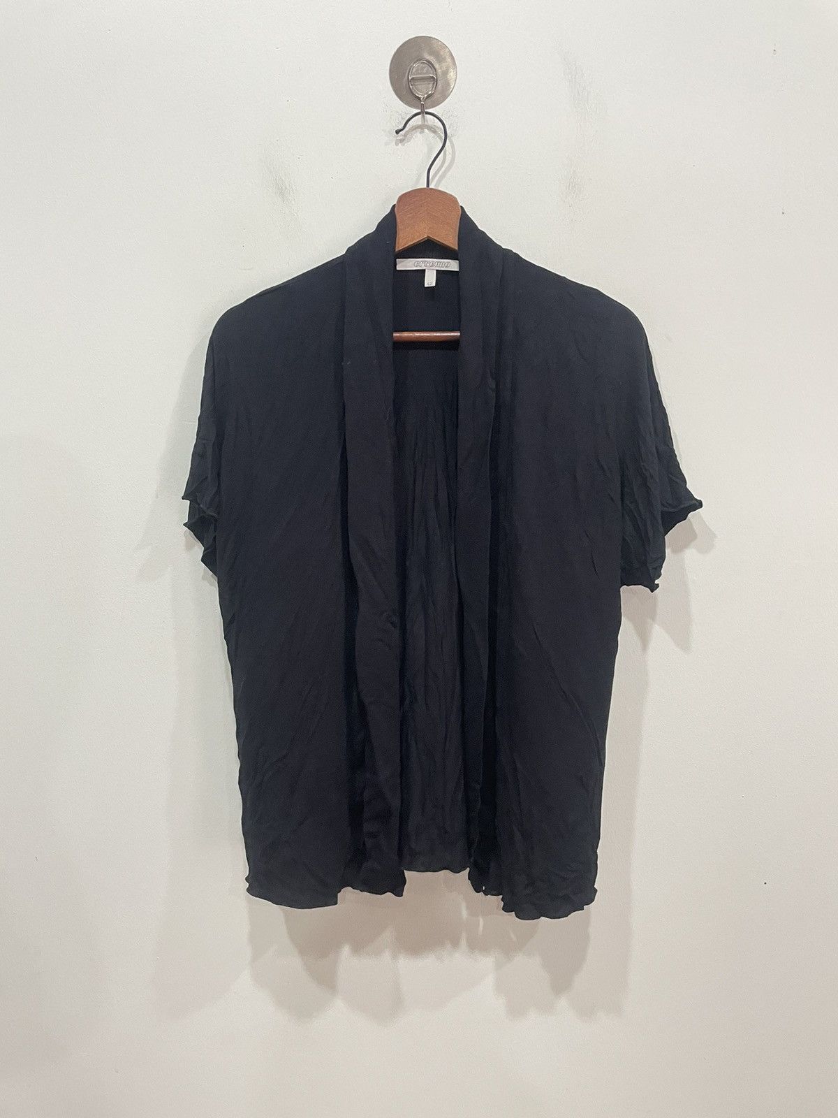 Designer Erremo Short Sleeve Cardigan Size M / US 6-8 / IT 42-44 - 1 Thumbnail