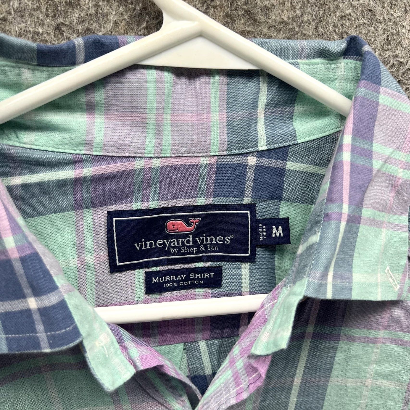 Vineyard Vines Vineyard Vines Shirt Mens M Plaid Murray Long Sleeve Button Front Size US M / EU 48-50 / 2 - 5 Thumbnail