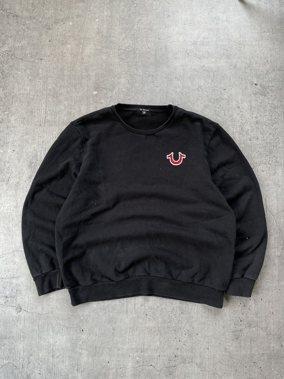 True Religion Mens Vintage True Religion Sweatshirt Japanese style Size US M / EU 48-50 / 2 - 9 Thumbnail