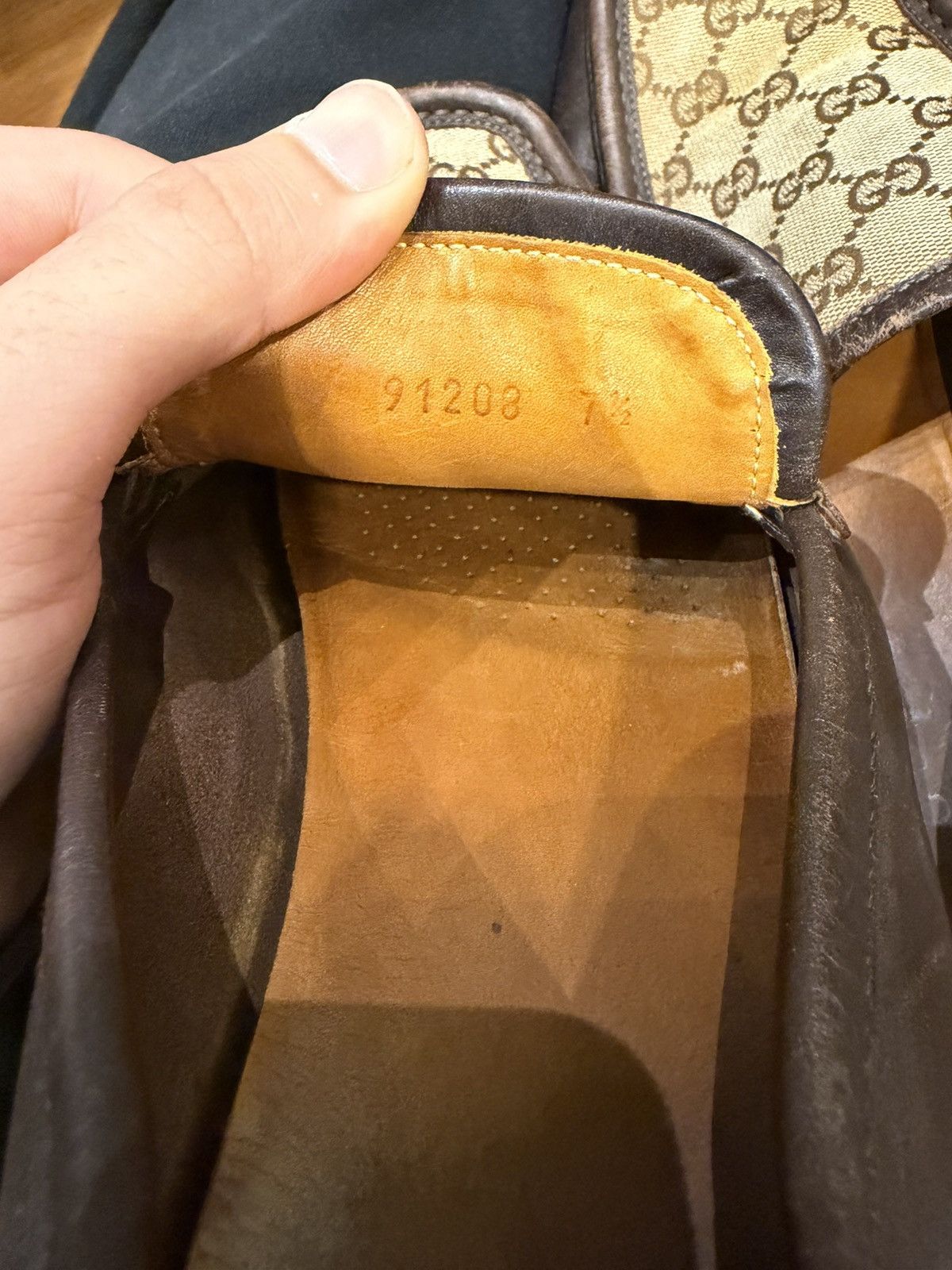 Gucci Gucci GG Canvas Vintage Moccasins Size US 7.5 / EU 40-41 - 8 Thumbnail