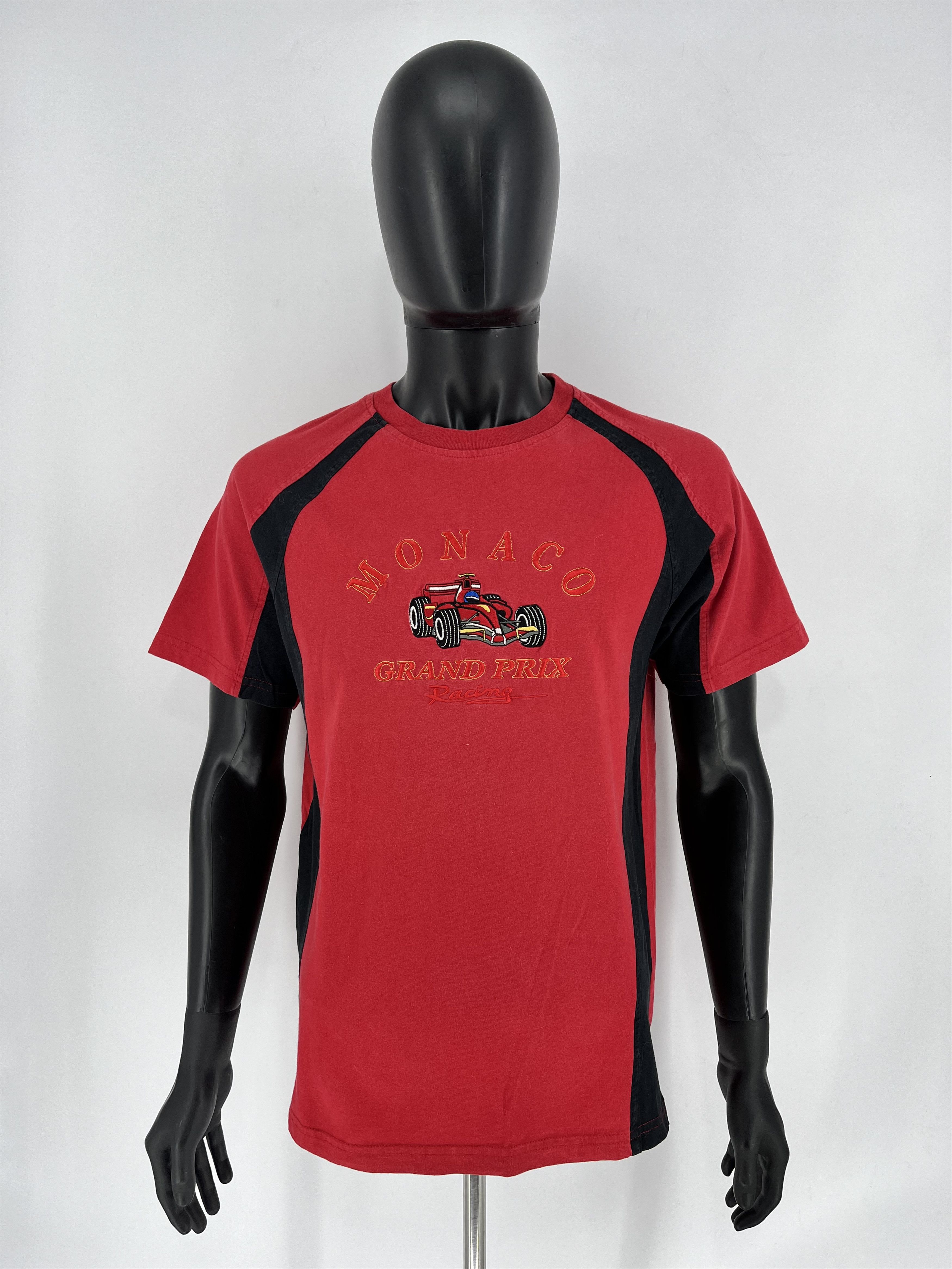 Formula 1 Vintage 90s Grand Prix Monaco Racing F1 Tee T-shirt Size US L / EU 52-54 / 3 - 2 Thumbnail