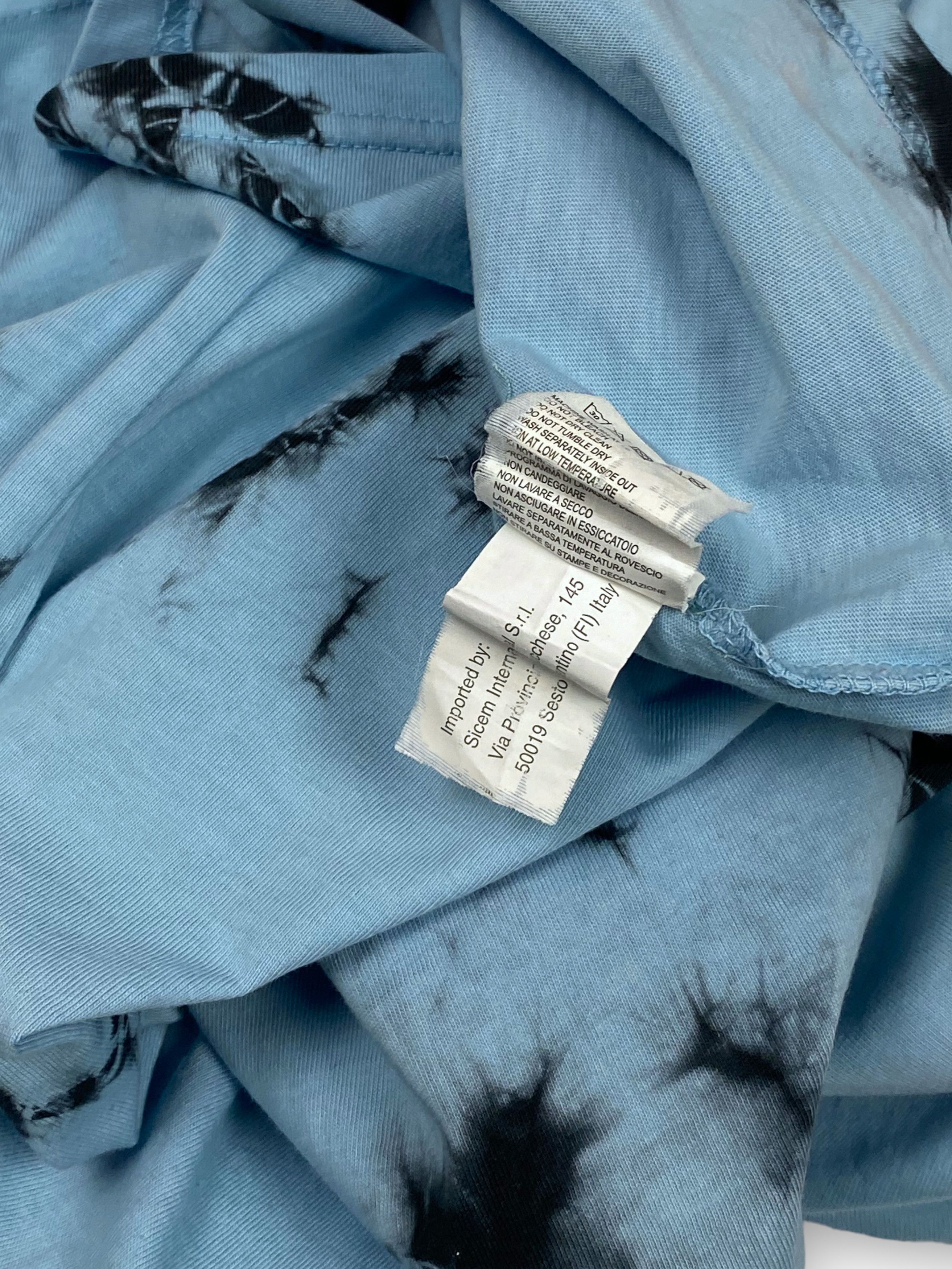 Metallica 2017 Metallica Crazy Dyed Big Logo Sky Blue T-Shirt M723 Size US M / EU 48-50 / 2 - 7 Thumbnail