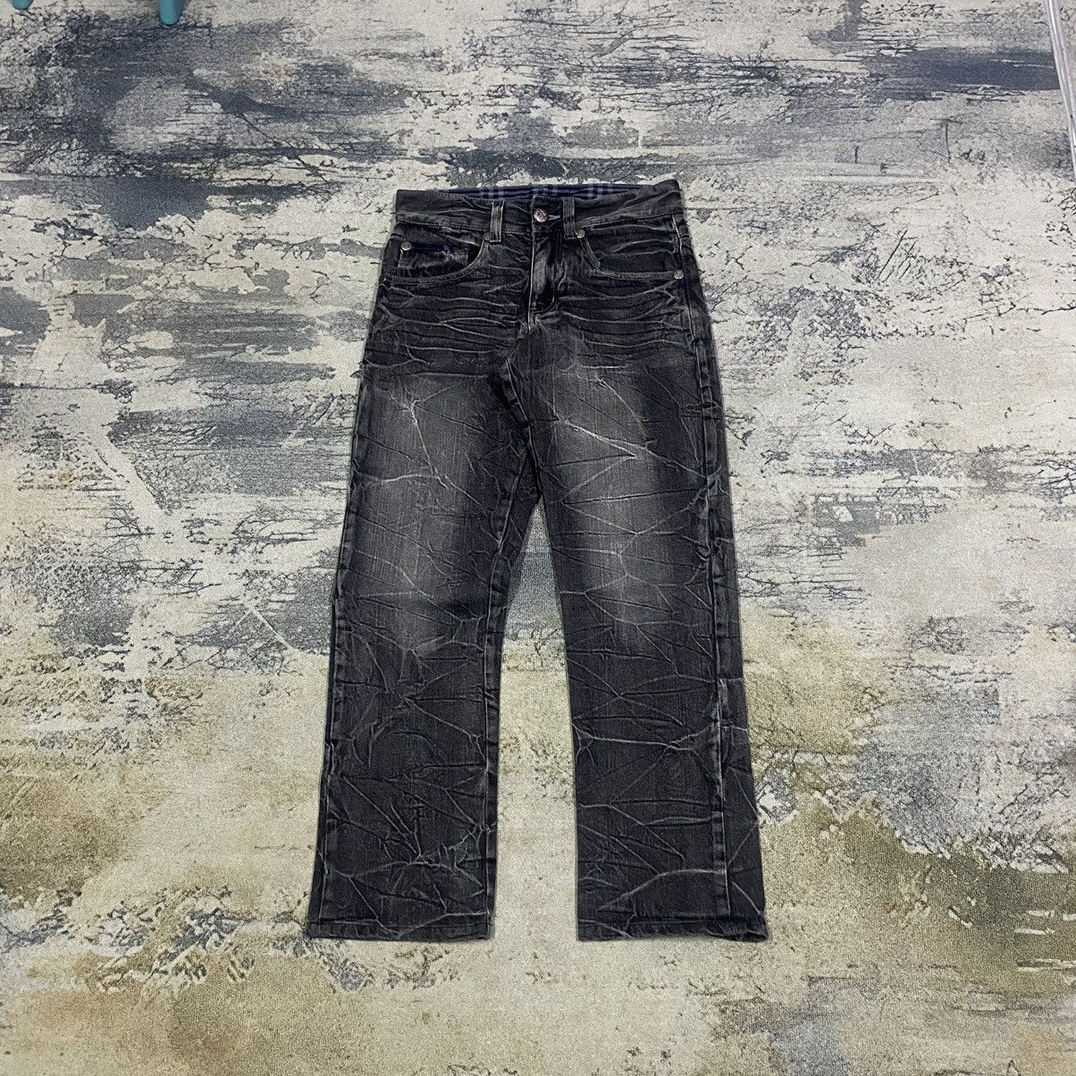 14th Addiction × Japanese Brand × Seditionaries Vintage Japan Punks Style Wings Denim Jeans Size US 30 / EU 46 - 2 Thumbnail
