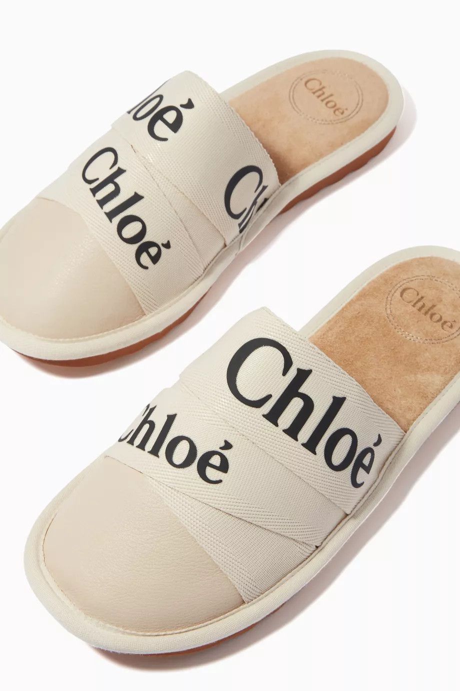 Chloe o1y0825 Slides And Slippers in Cream Size US 6 / IT 36 - 5 Thumbnail