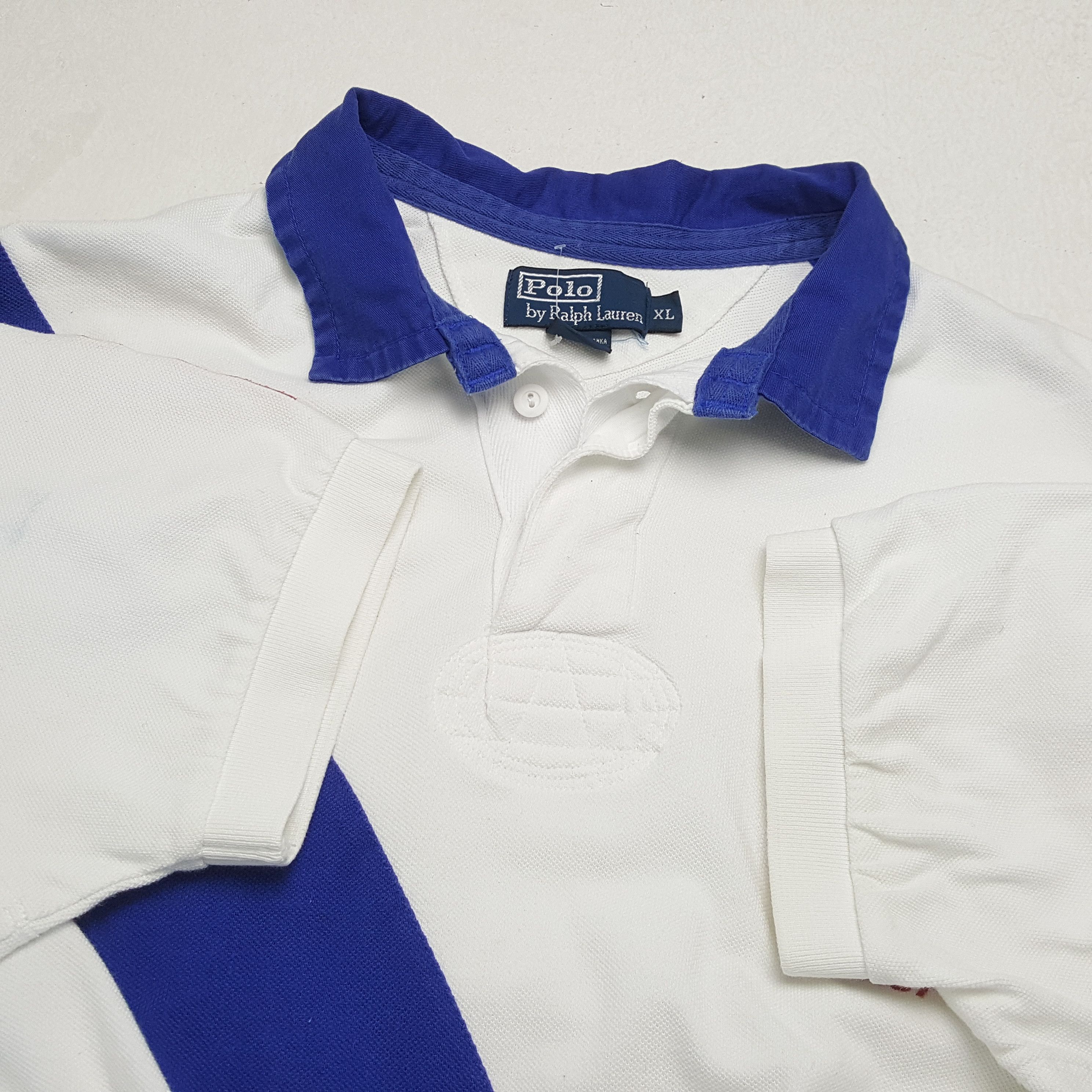 Polo Ralph Lauren × Vintage POLO by RALPH LAUREN Fashion Brand Casual Polos Size US XL / EU 56 / 4 - 6 Thumbnail