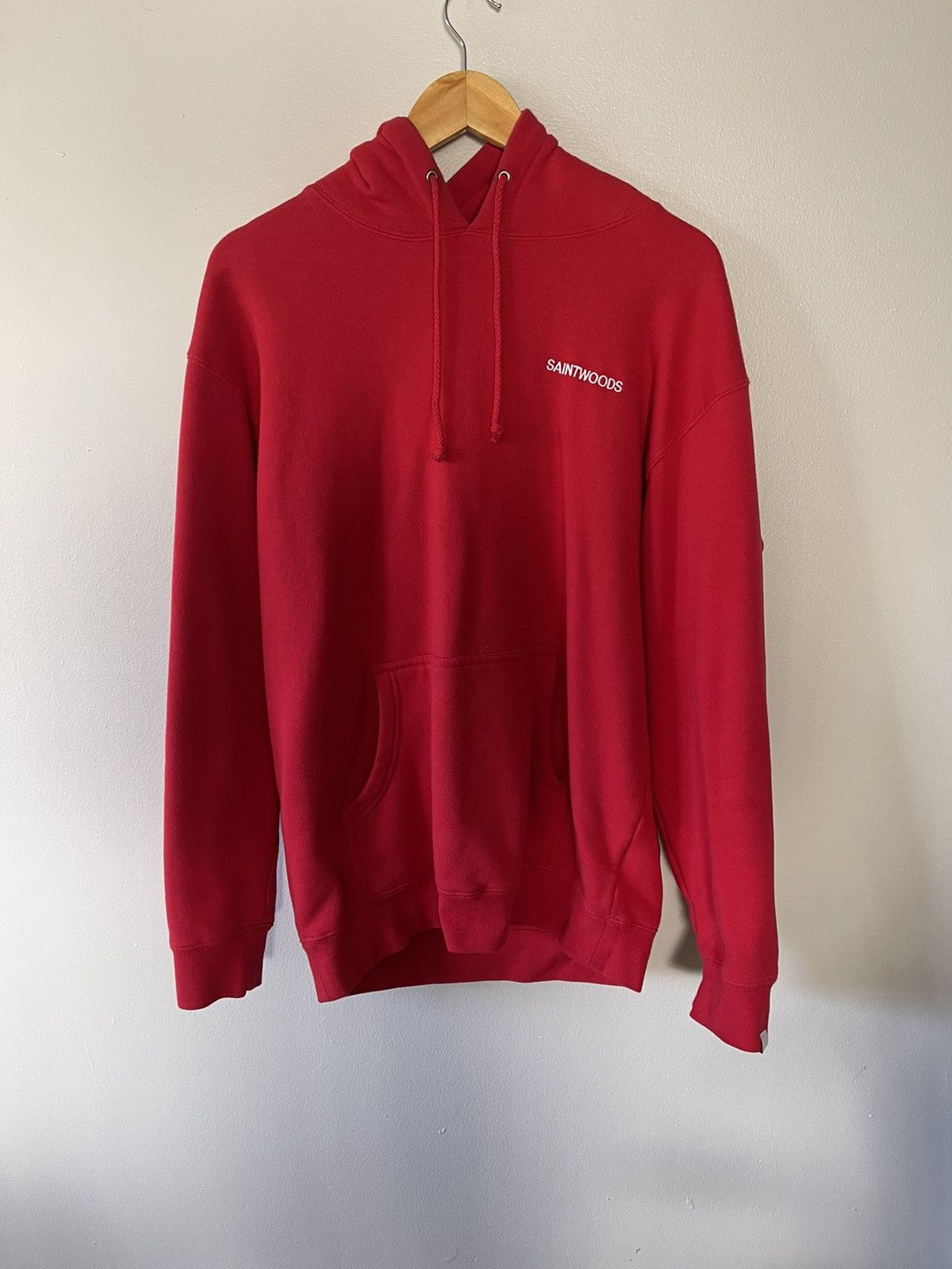 Saintwoods Red Basics Hoodie Size US M / EU 48-50 / 2 - 1 Thumbnail