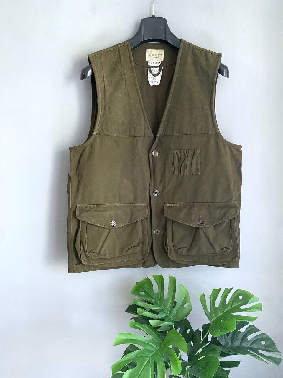 Beretta Beretta Men's Green Outdoor Hunting Vest, Size 50/L Size US L / EU 52-54 / 3 - 1 Thumbnail