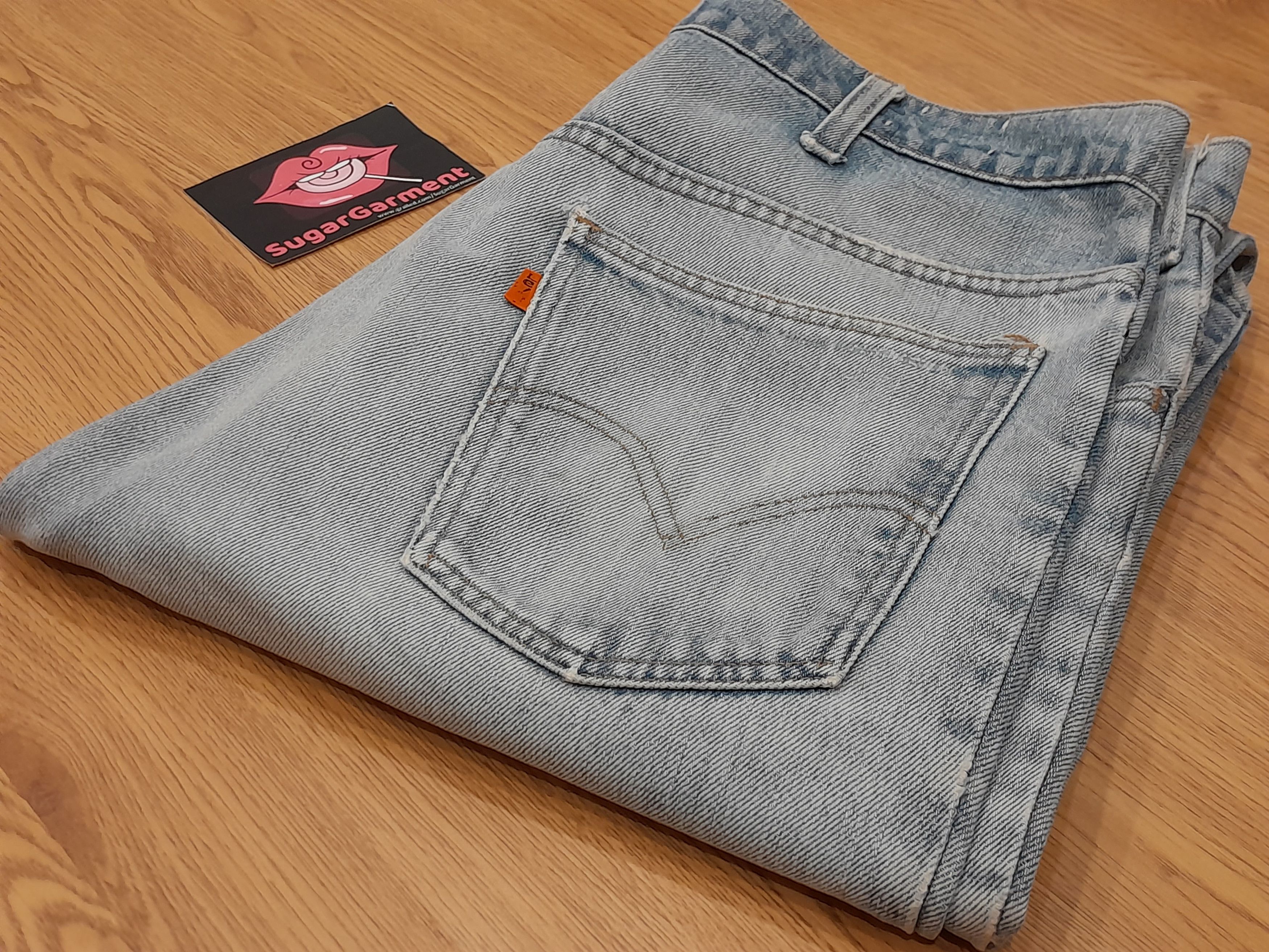 Levi's Levis 646 Bell Bottom Flare Bootcut TALON Orange Tab Jeans Size US 30 / EU 46 - 24 Thumbnail