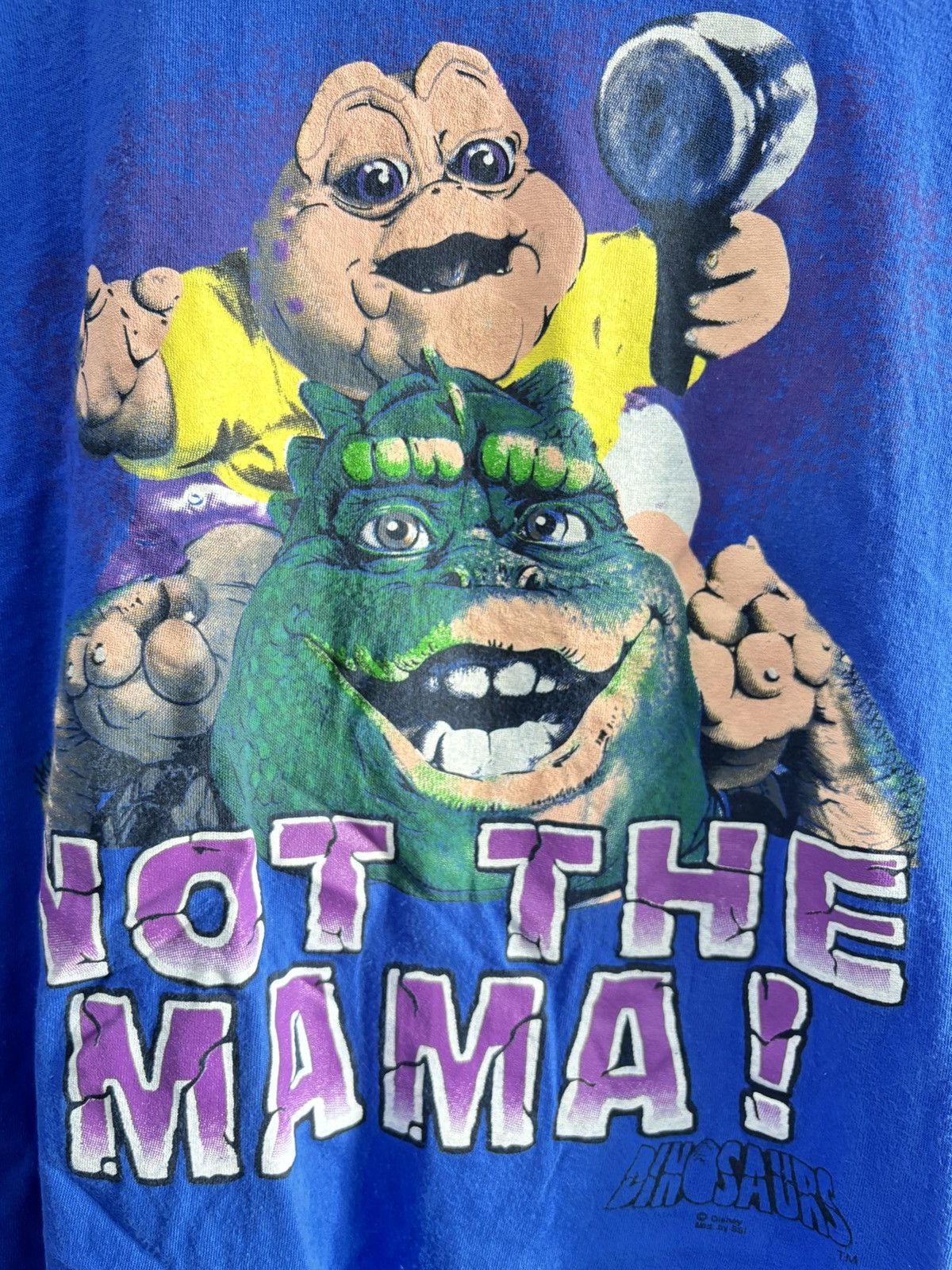 Disney 90's DINOSAURS Disney sitcom shirt Size US XL / EU 56 / 4 - 4 Thumbnail