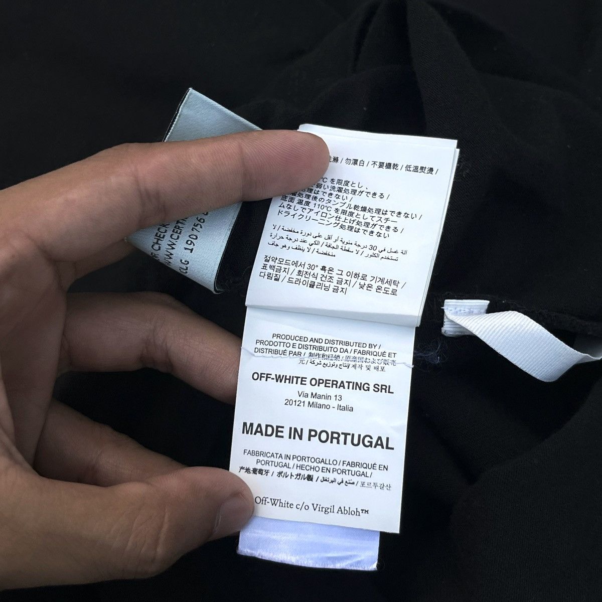 Off-White Off White Virgil Abloh Pink Marker Cross Design Longsleeve Size US S / EU 44-46 / 1 - 12 Thumbnail