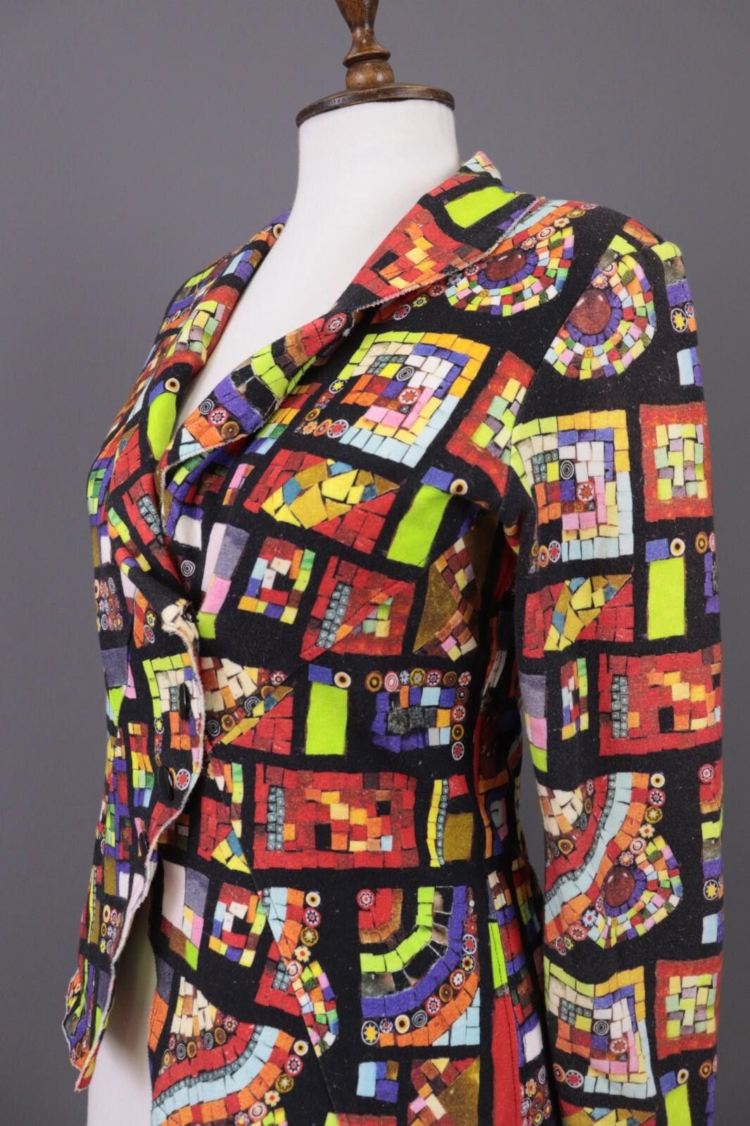 Designer Aventures des Toiles Aztec Blazer Jacket Size 38 / M Size M / US 6-8 / IT 42-44 - 7 Thumbnail