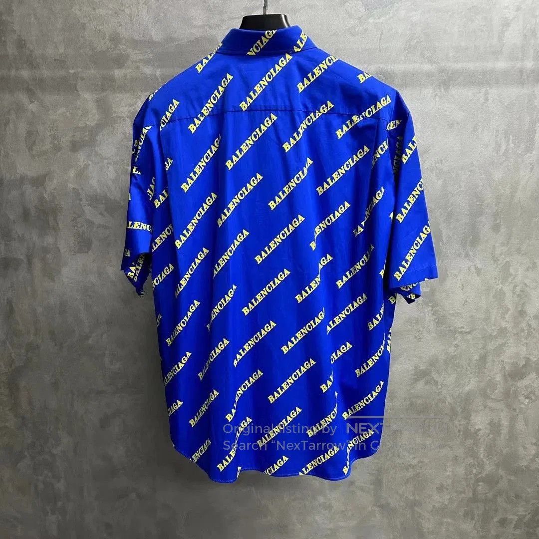 Balenciaga Balenciaga Logo Print Short Sleeve Shirt. Size US XS / EU 42 / 0 - 2 Thumbnail