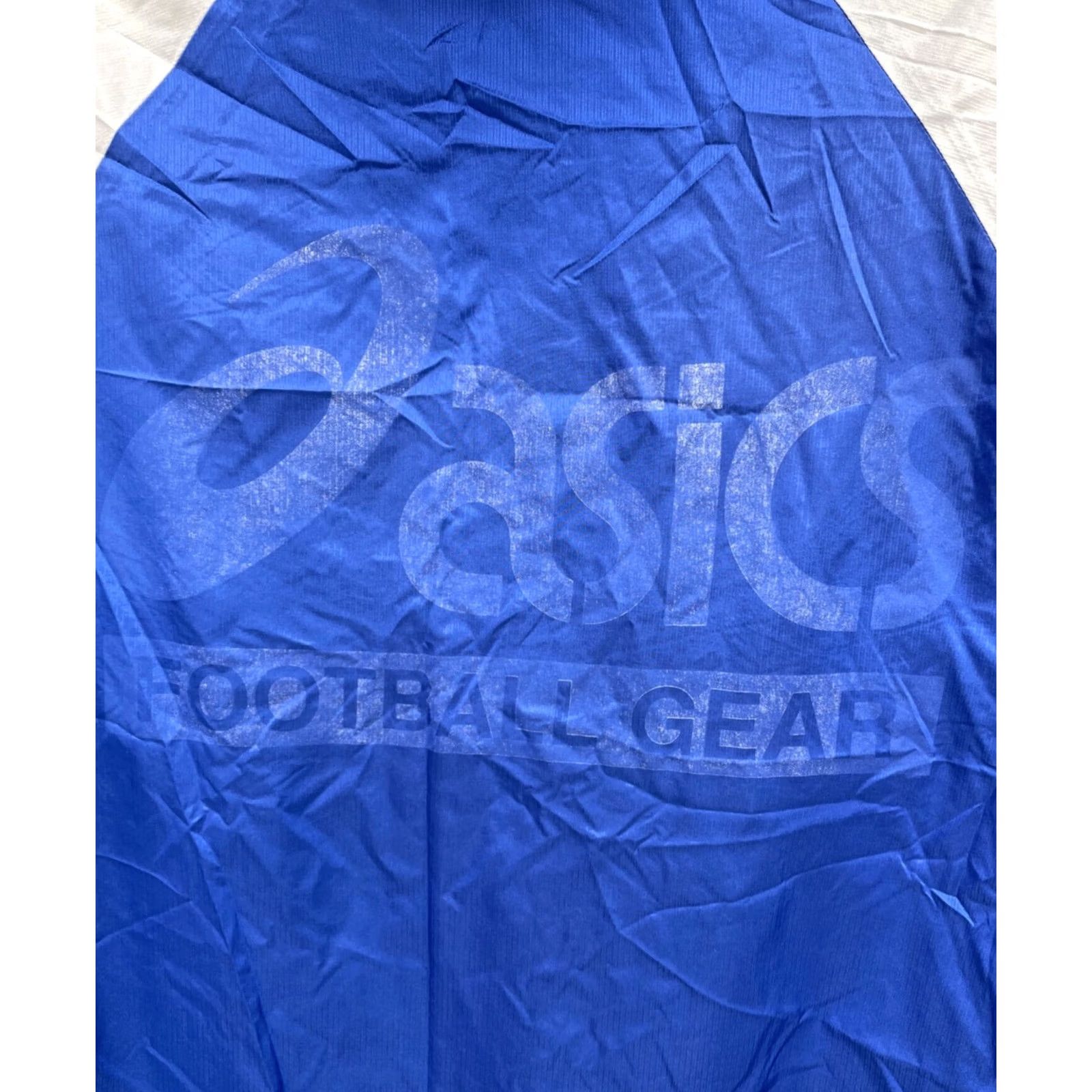 Asics asics Hoodie Men M Blue x white Size M Pullover Size US M / EU 48-50 / 2 - 4 Thumbnail