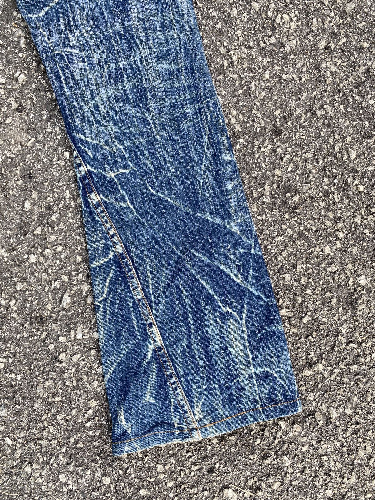 If Six Was Nine × Tornado Mart 2000s Nylaus Crew Claws Mark Design Flare Denim Size US 31 - 12 Thumbnail
