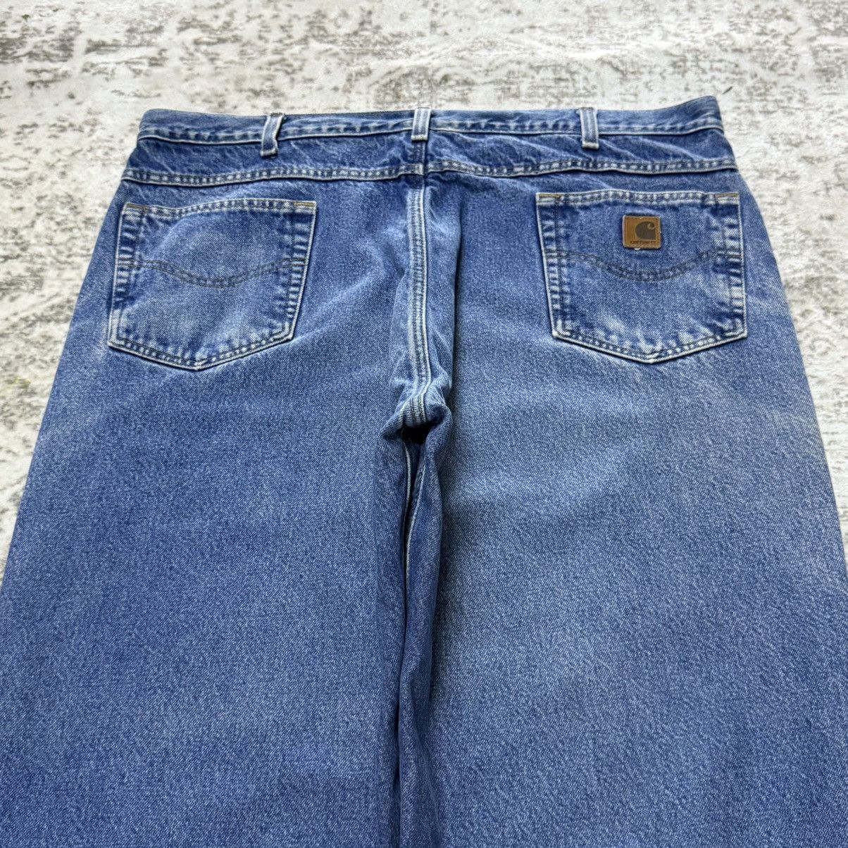 Carhartt Vintage Carhartt Blanket Linen Denim Pants Size US 41 - 3 Thumbnail