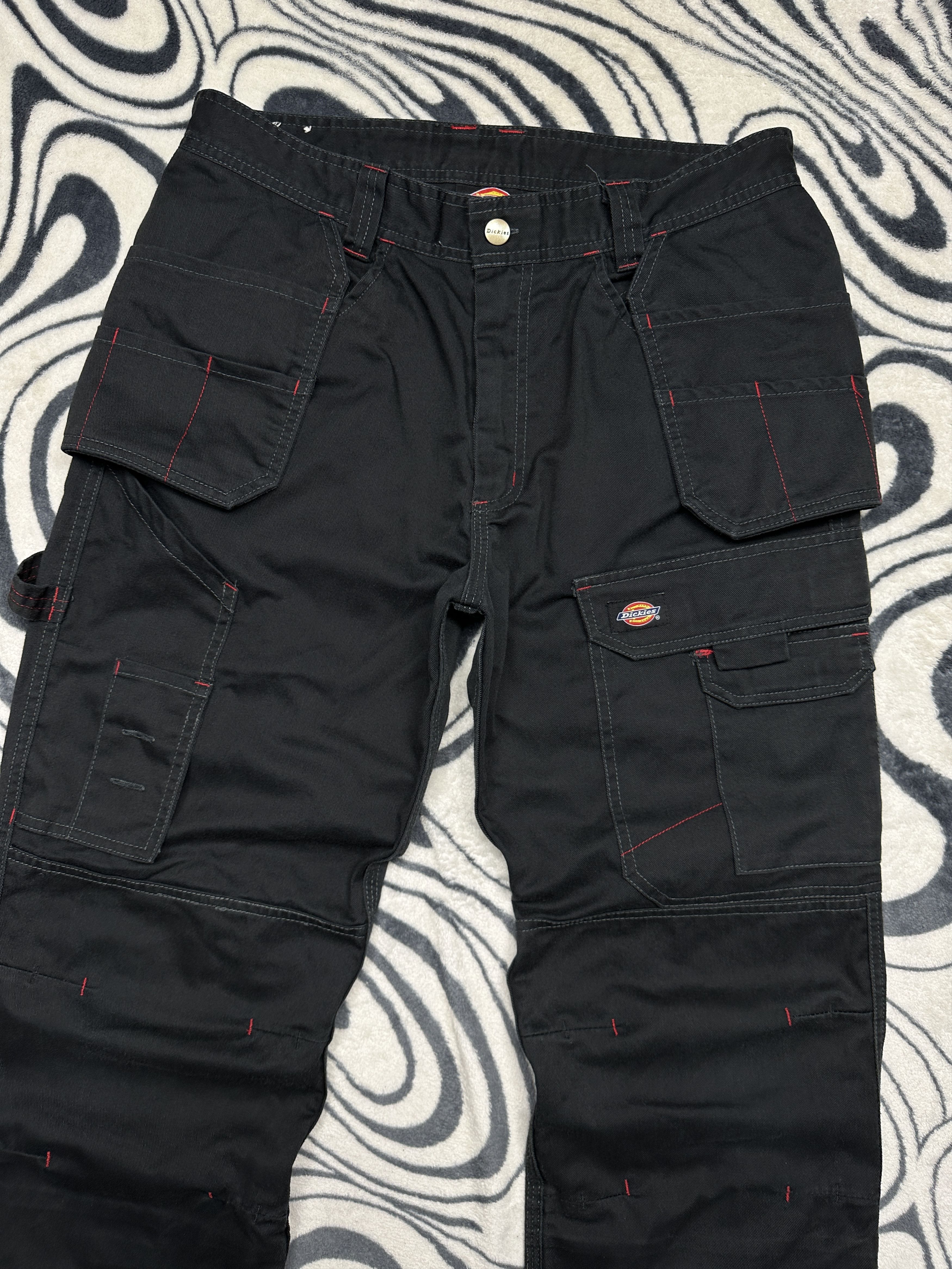 Dickies Dickies Mens Workwear Multi Pockets Cargo Pants Size US 32 / EU 48 - 2 Thumbnail