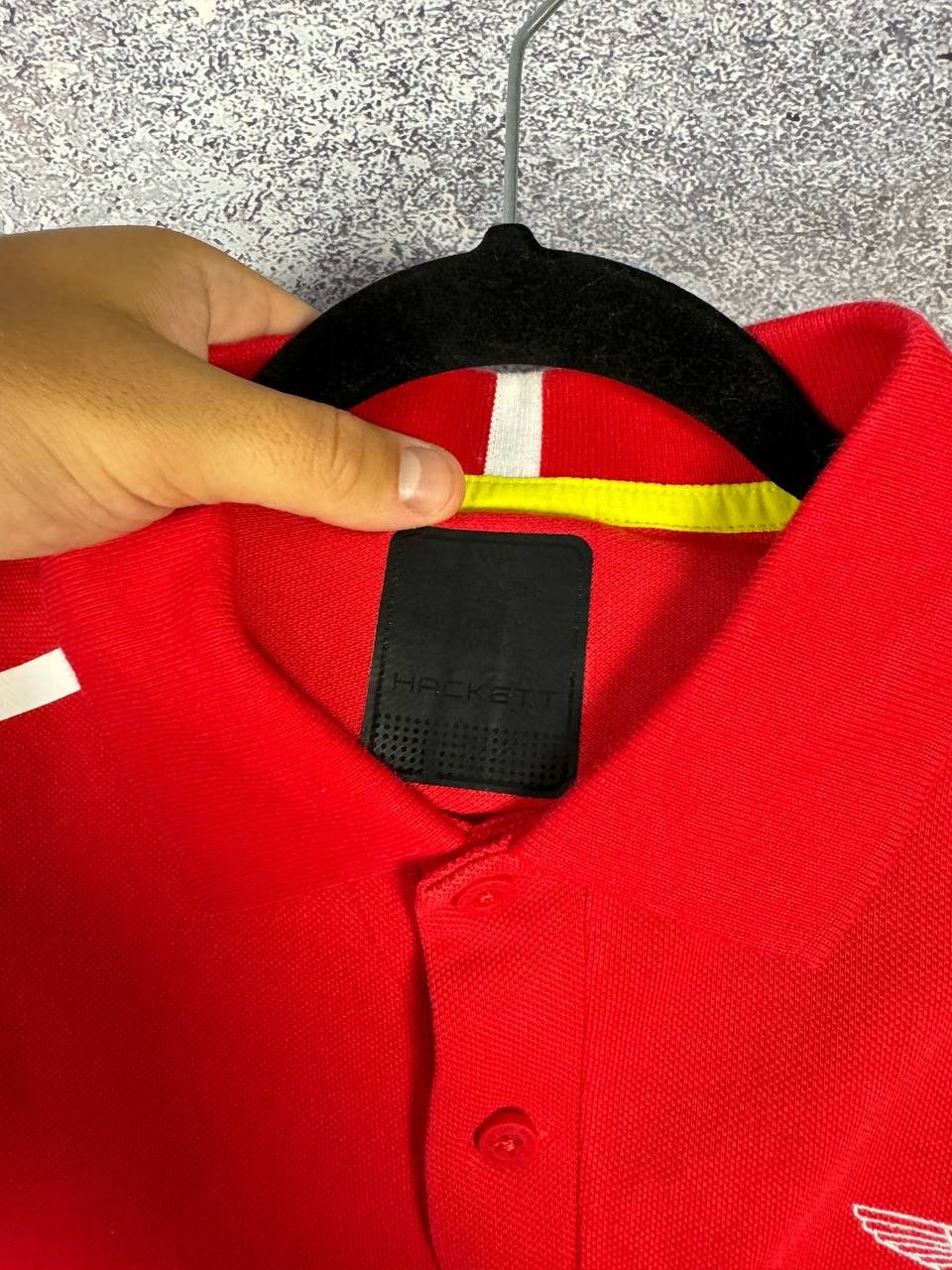 Formula 1 Hackett Aston Martin Racing Polo F1 Formula 1 Embroidered Size US L / EU 52-54 / 3 - 8 Thumbnail