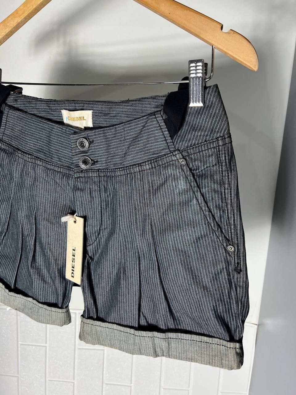 Diesel VINTAGE DIESEL INDUSTRY DENIM DIVISION RETRO DESIGNER Y2K Size 28" / US 6 / IT 42 - 6 Thumbnail