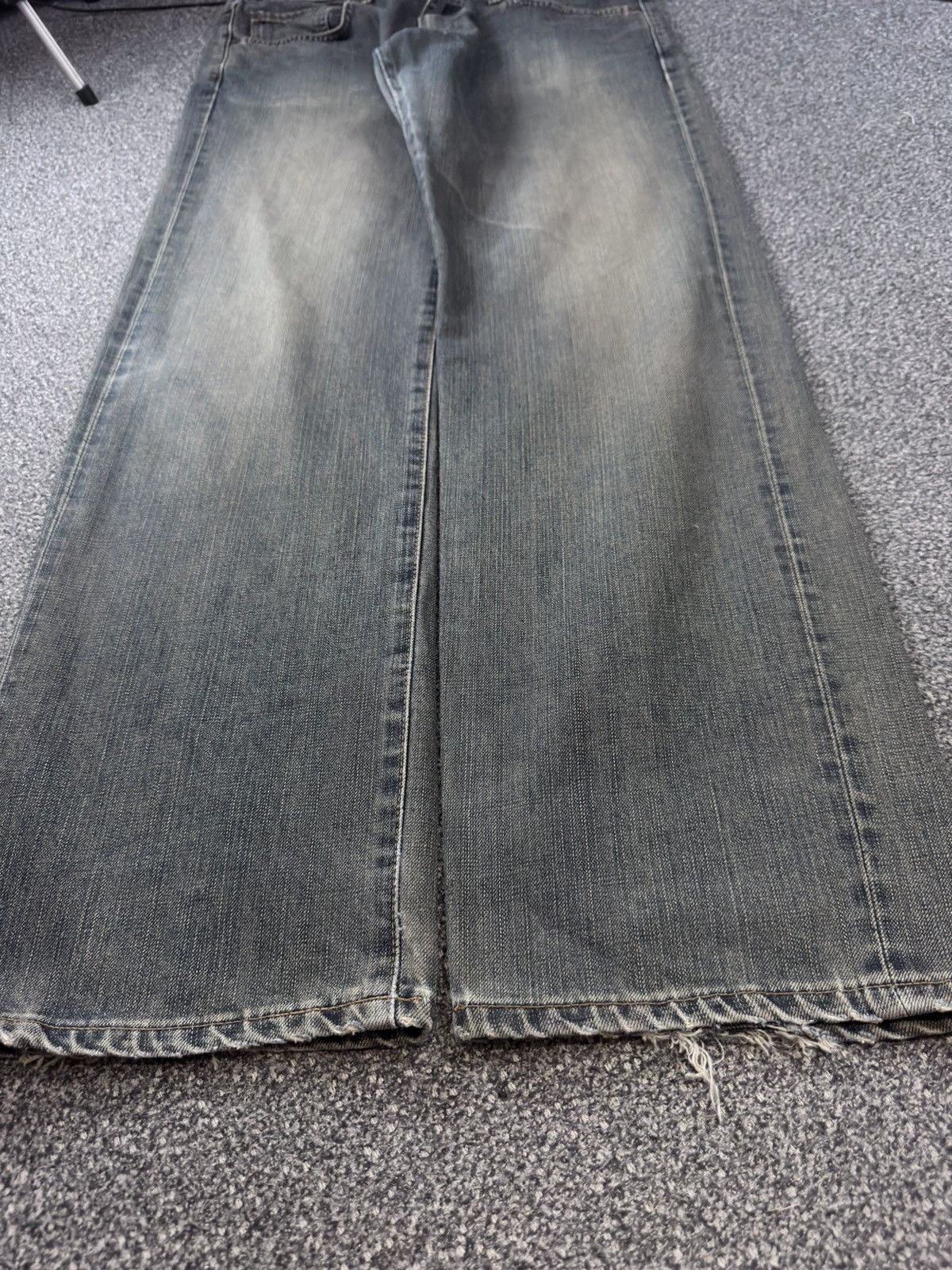 Kapital Vintage 90s Baggy Black Faded Rusty Edwin 503 Denim Jeans Size US 36 / EU 52 - 8 Thumbnail