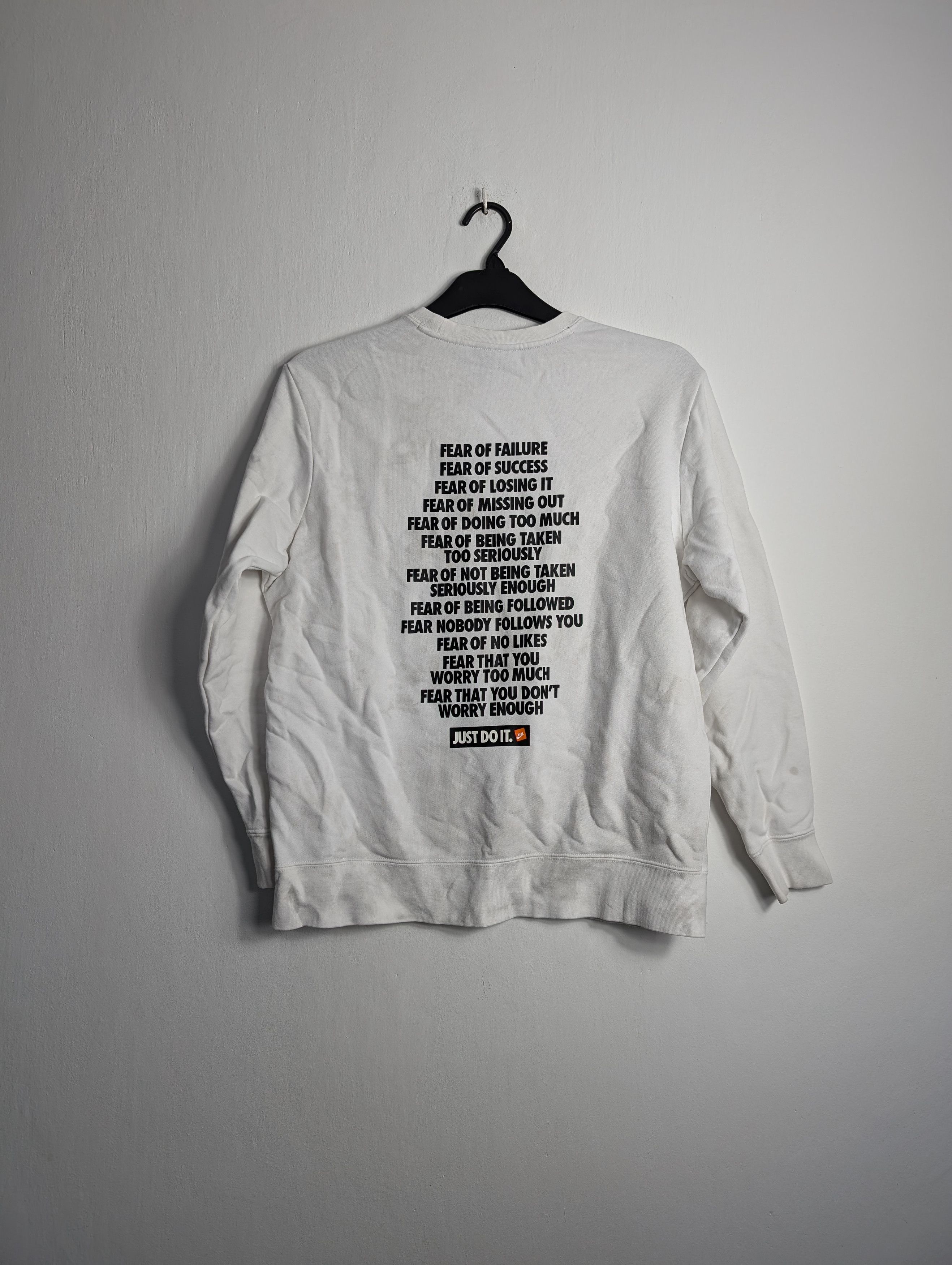 Nike Nike Sportswear Just Do It Sweatshirt Streetwear Size US S / EU 44-46 / 1 - 2 Thumbnail