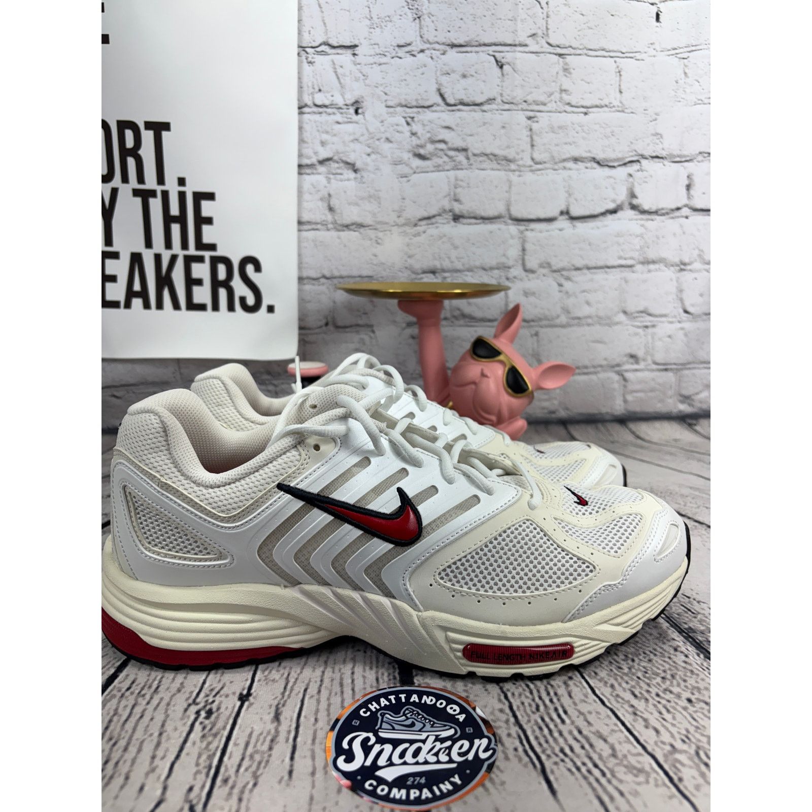 Nike Air Pegasus 2005 2K5 Retro Running Shoes Mens 14 New in White