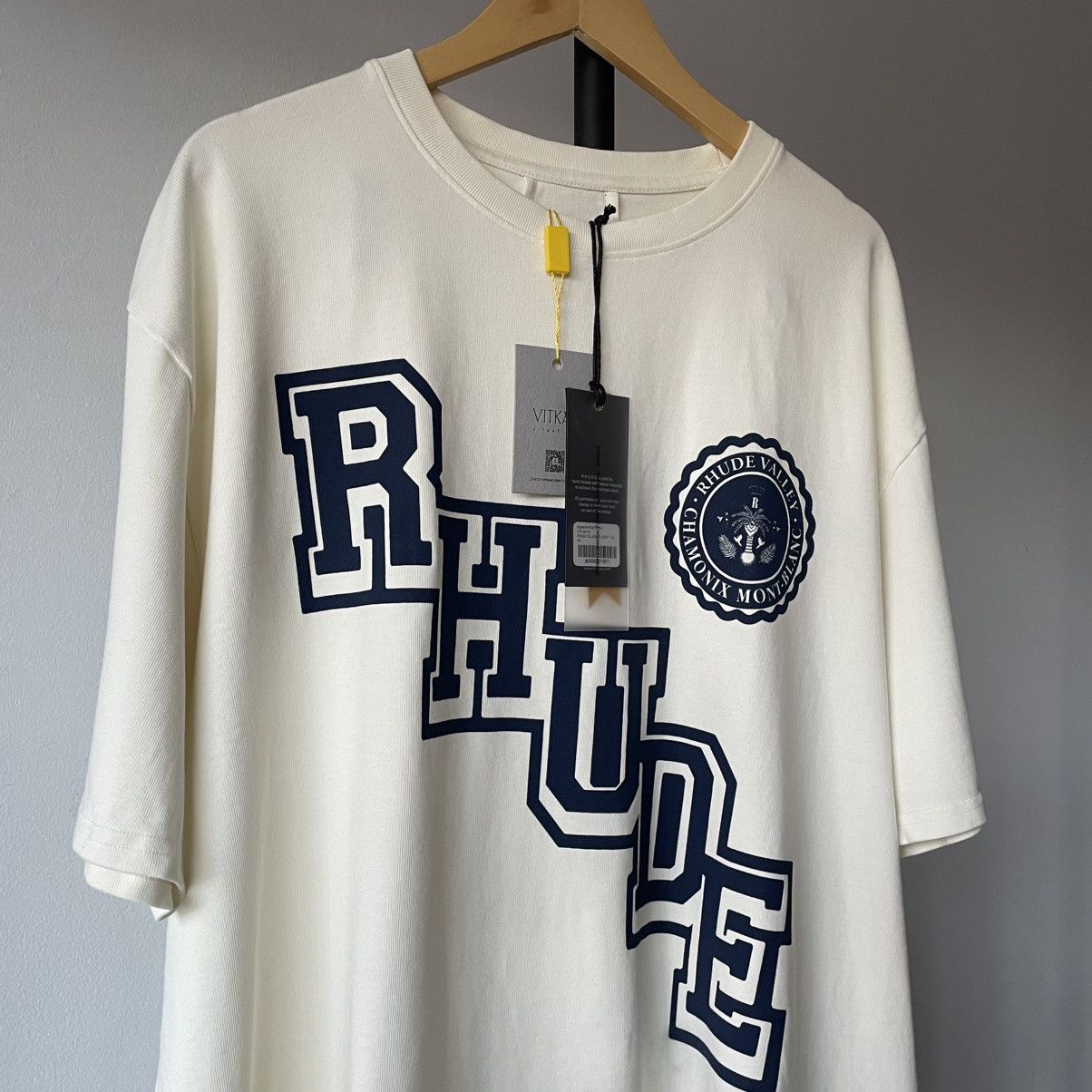 Rhude RHUDE VTG COLLEGIATE TEE Size US XL / EU 56 / 4 - 8 Thumbnail