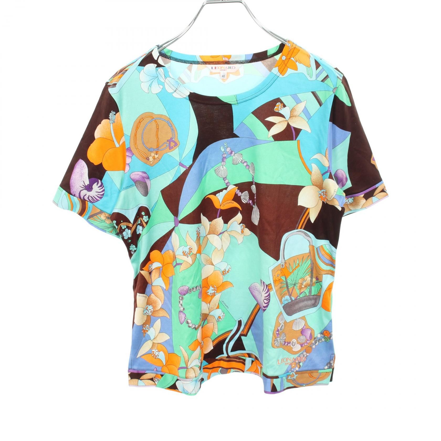 Other Leonard LEONARD SPORT Cotton T Shirt Textile T-Shirts 0558328 DUTY FREE for USA Size ONE SIZE - 1 Thumbnail