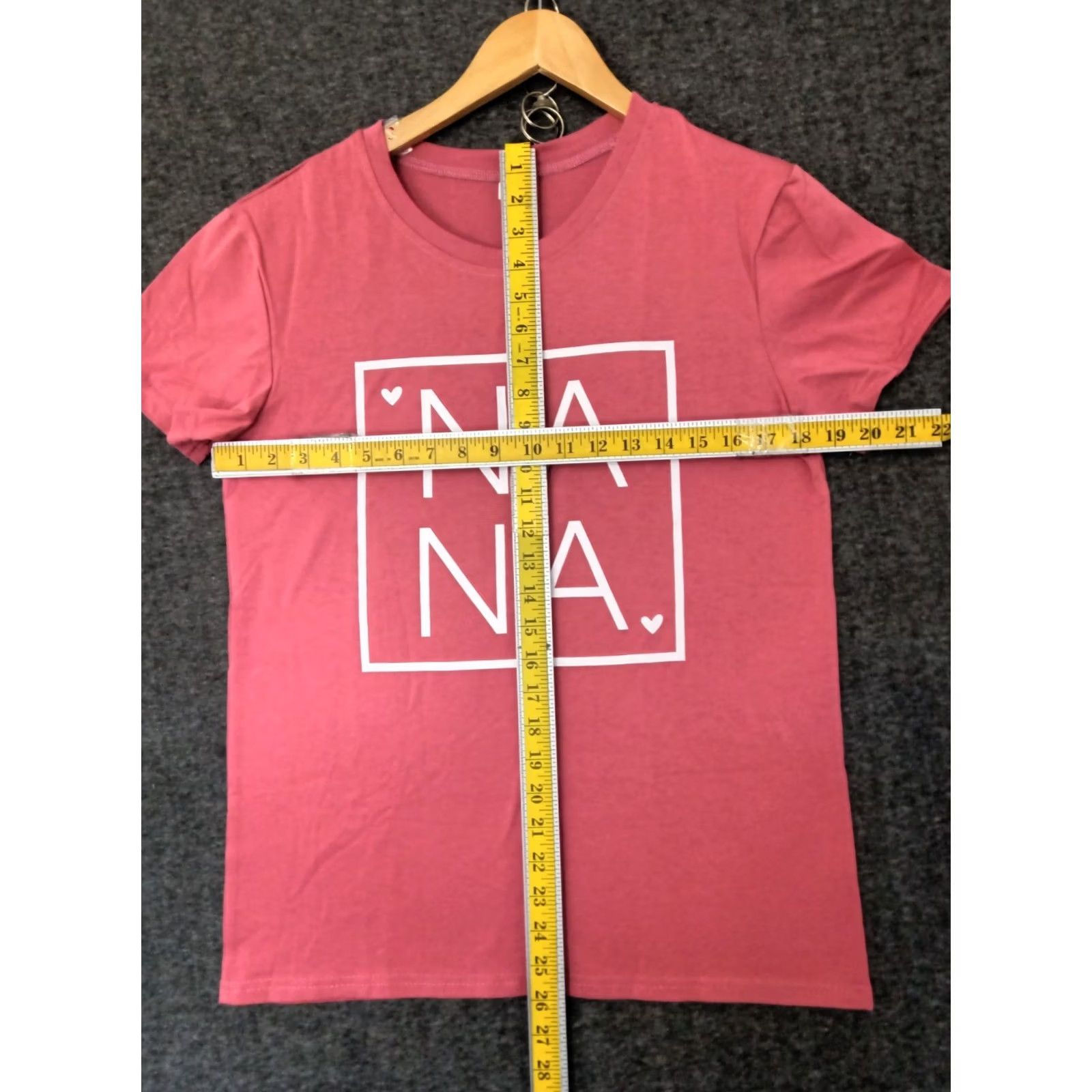 Pinko Nana Heart Grandmother Pink Women's Relaxed T-Shirt, Size S, Crew Neck, Short Sleeve, Blended Fabric, Vintage: No Size S / US 4 / IT 40 - 4 Thumbnail
