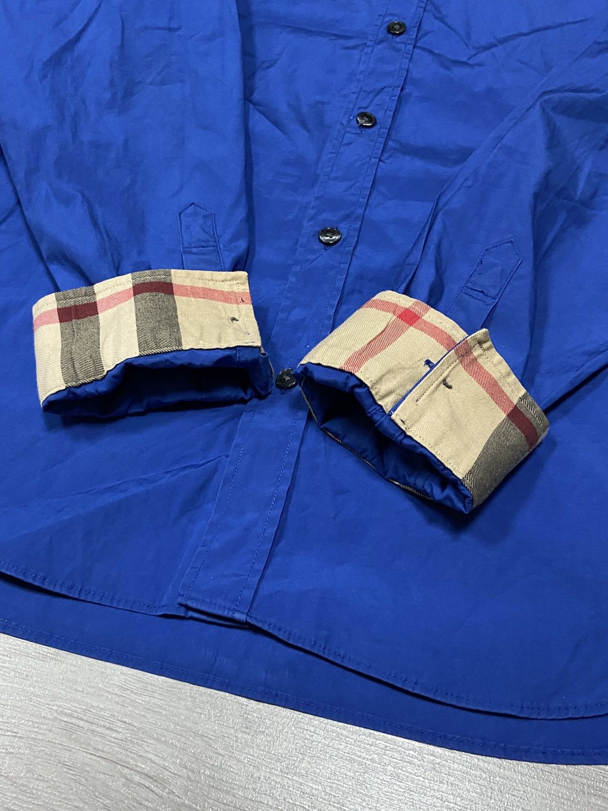 Burberry Burberry Brit vintage shirt nova check buttons Size US L / EU 52-54 / 3 - 7 Thumbnail
