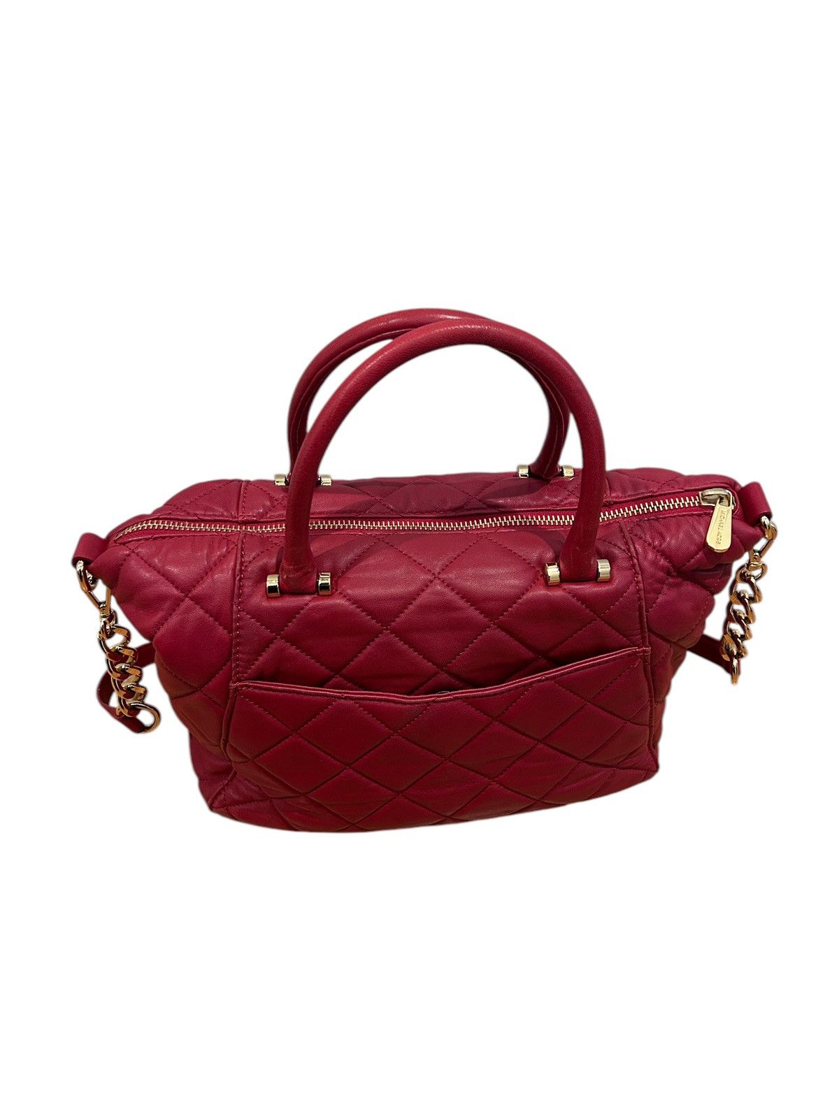 Michael Kors Michael Kors Red Quilted Leather handbag Crossbody bag Size ONE SIZE - 6 Thumbnail