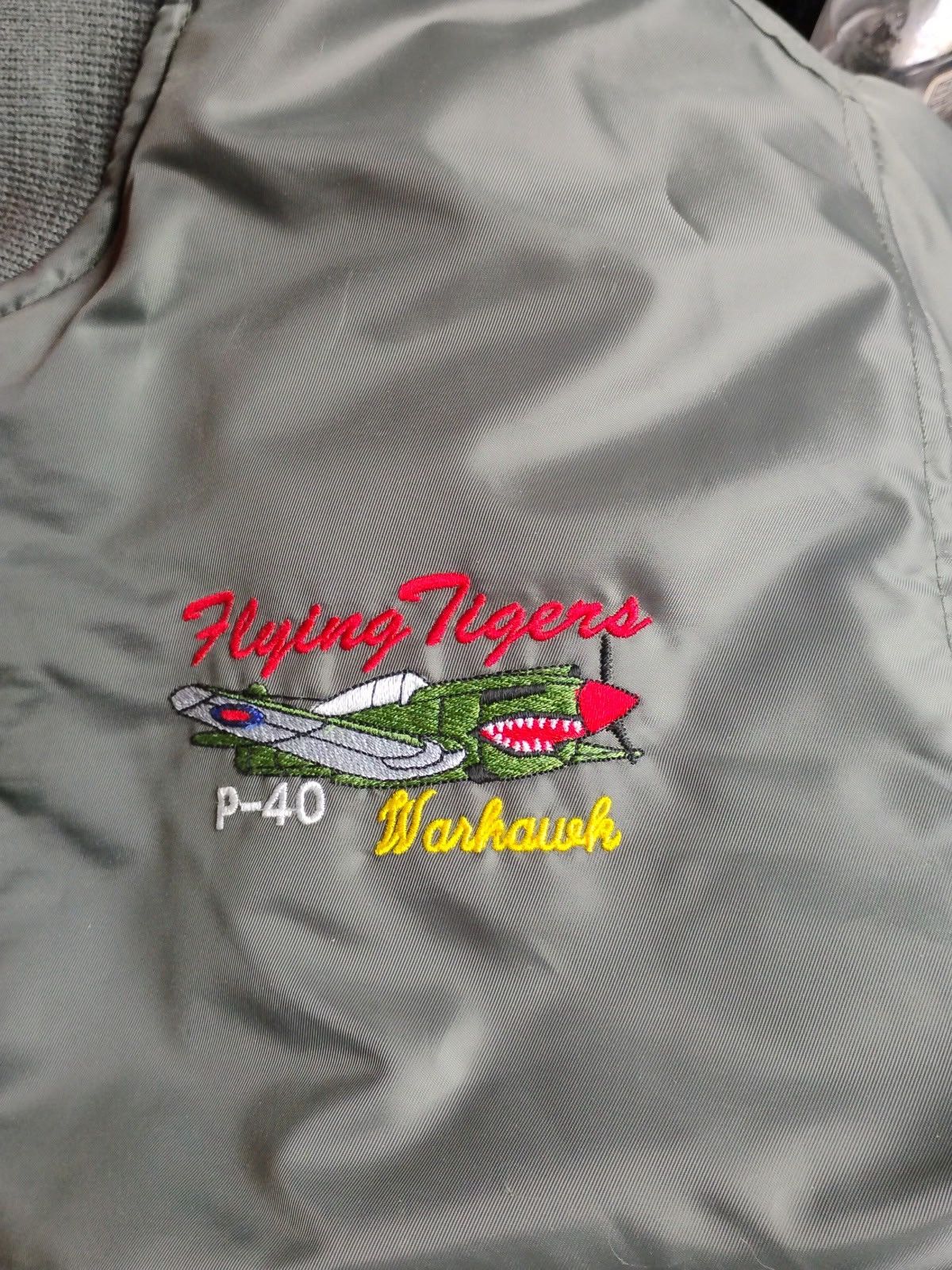 Rothco NWT Rothco REVERSIBLE MA-1 Flight Jacket Tigers P-40 Bomber Size US M / EU 48-50 / 2 - 9 Thumbnail