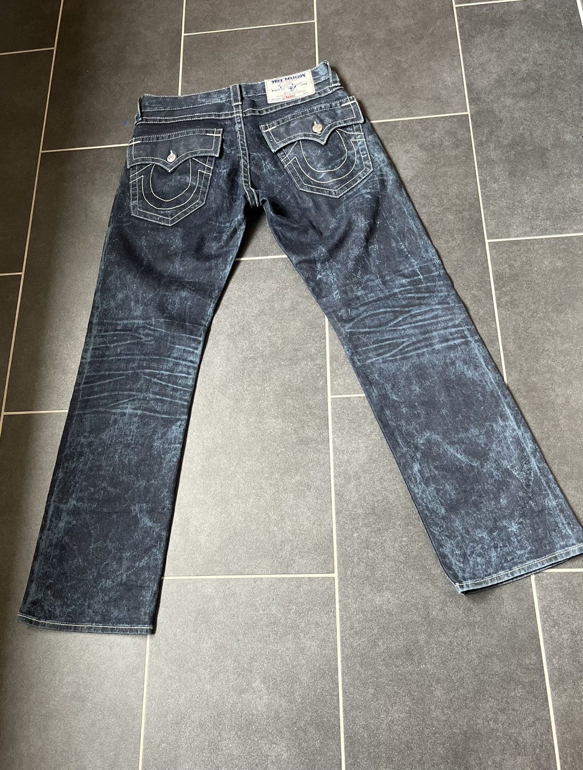 True Religion True religion Ricky Super T-Acid/Marble wash Size US 33 - 3 Thumbnail