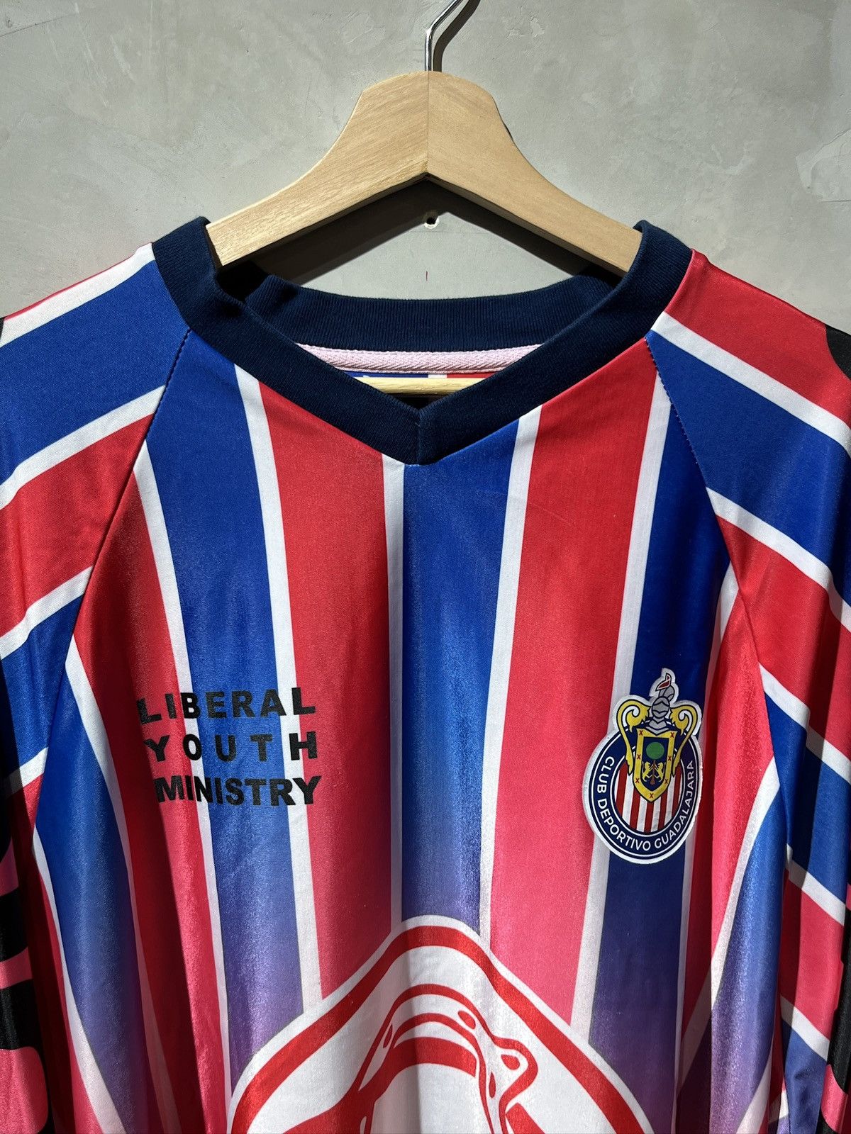 Liberal Youth Ministry FW23 Liberal Youth Ministry x Chivas jersey Size US M / EU 48-50 / 2 - 7 Thumbnail