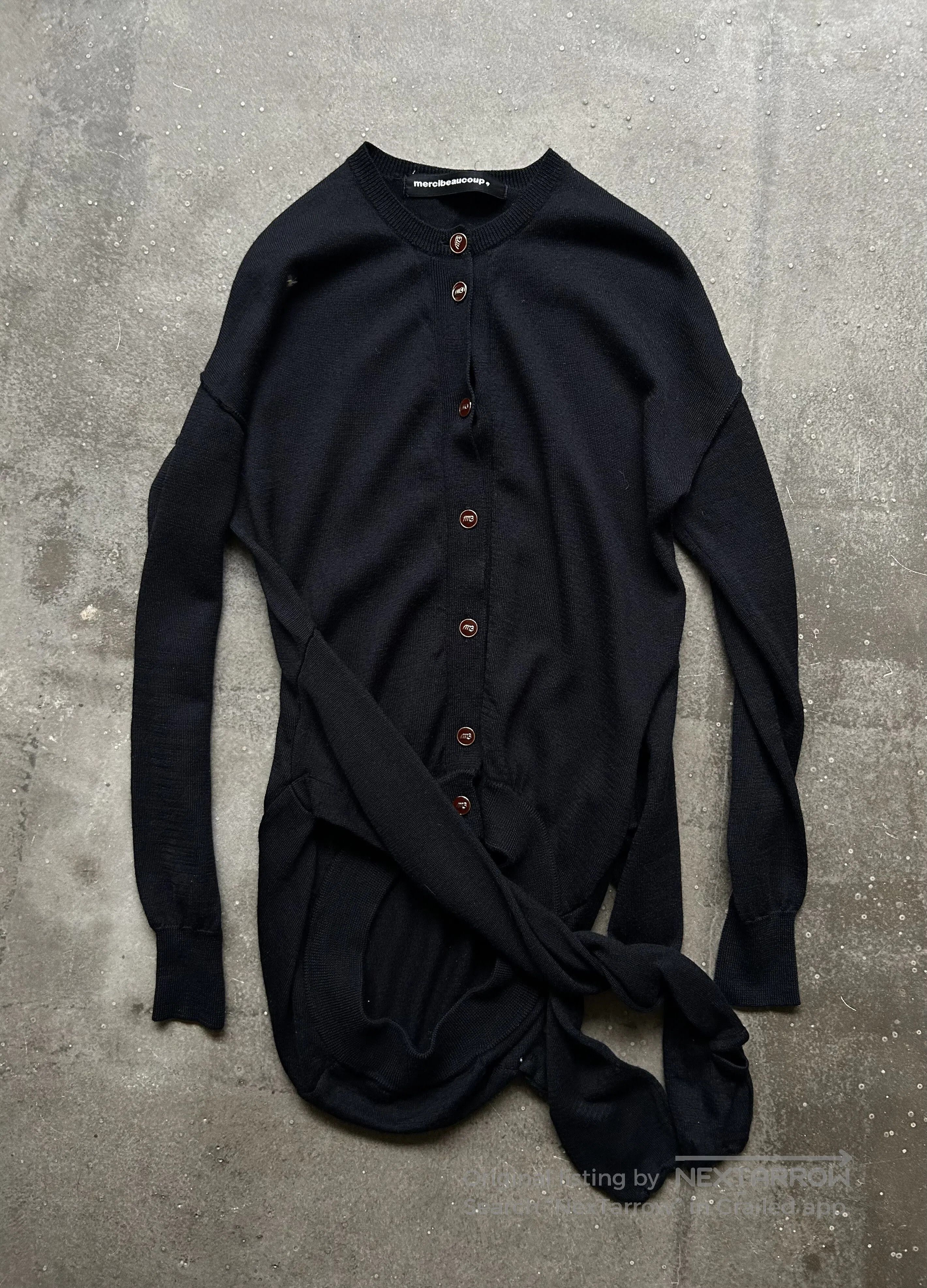 mercibeaucoup mercibeaucoup dual wear cardigan. Size US M / EU 48-50 / 2 - 5 Thumbnail